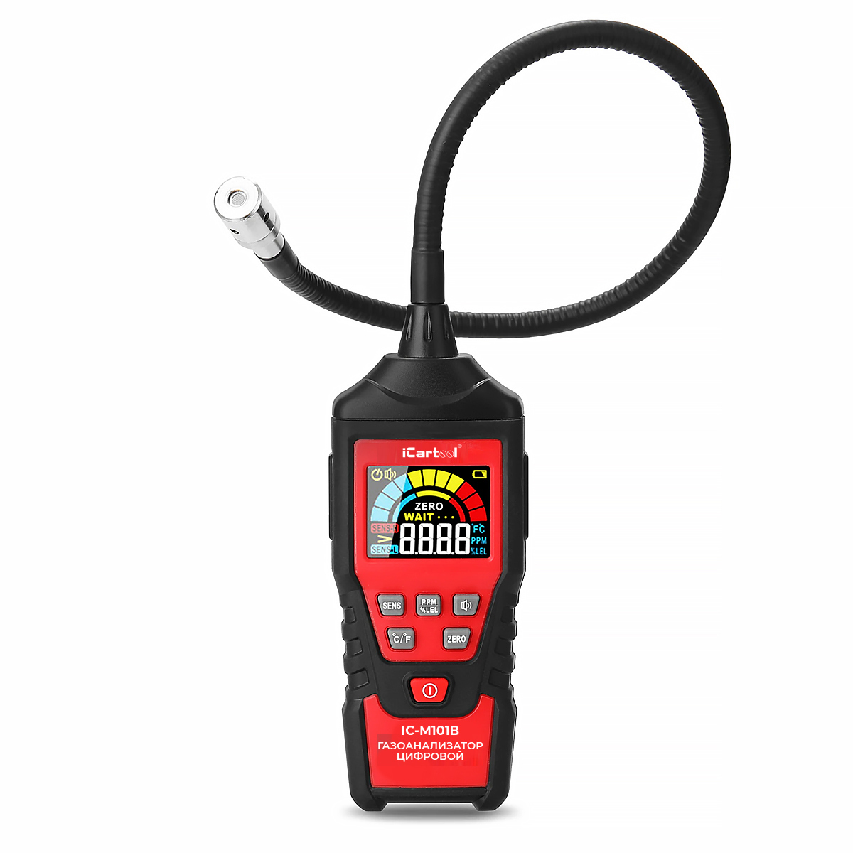 Изображение товара Газоанализатор цифровой iCartool IC-M101B