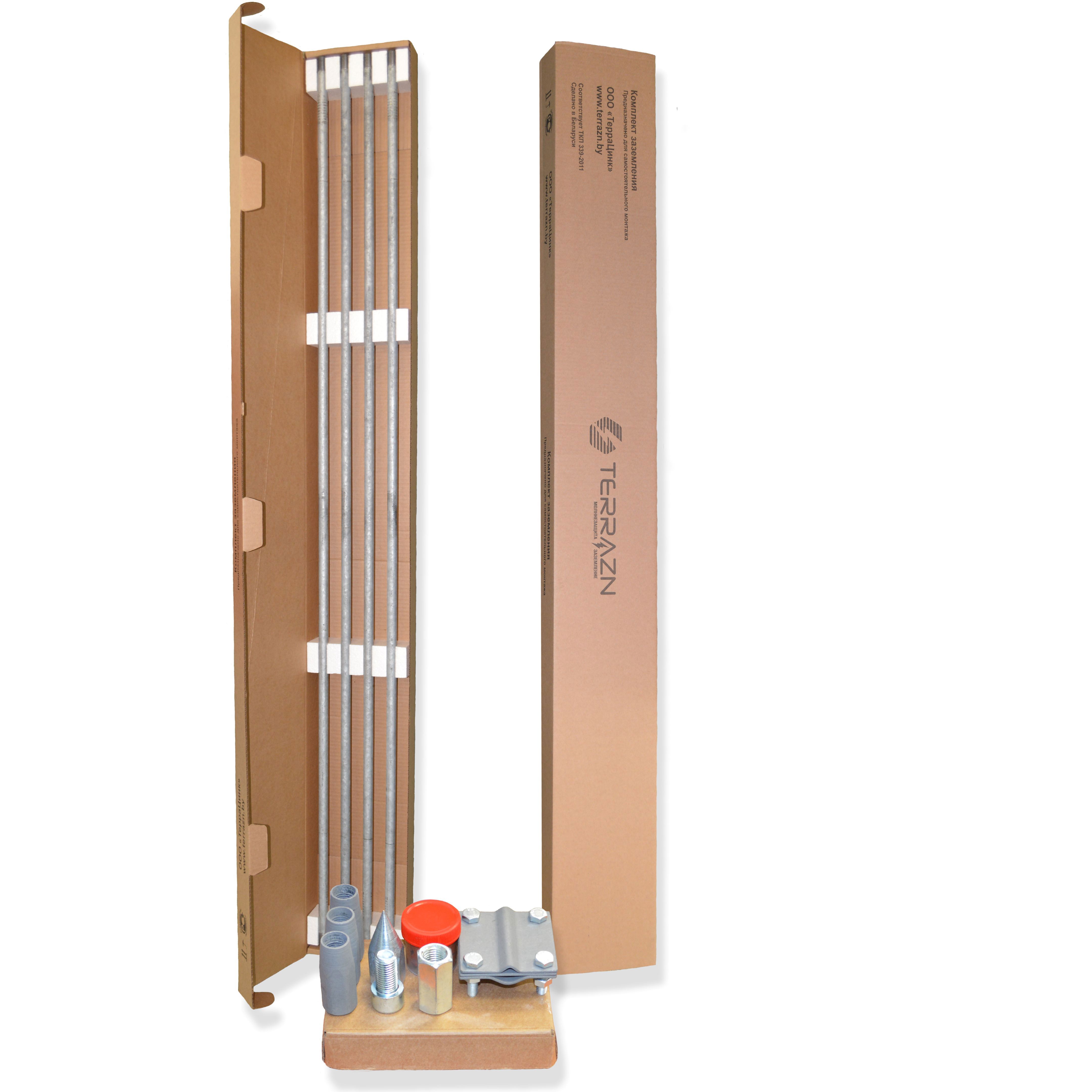 Изображение товара Комплект молниезащиты с заострением Terrazn 24451 4.5 м