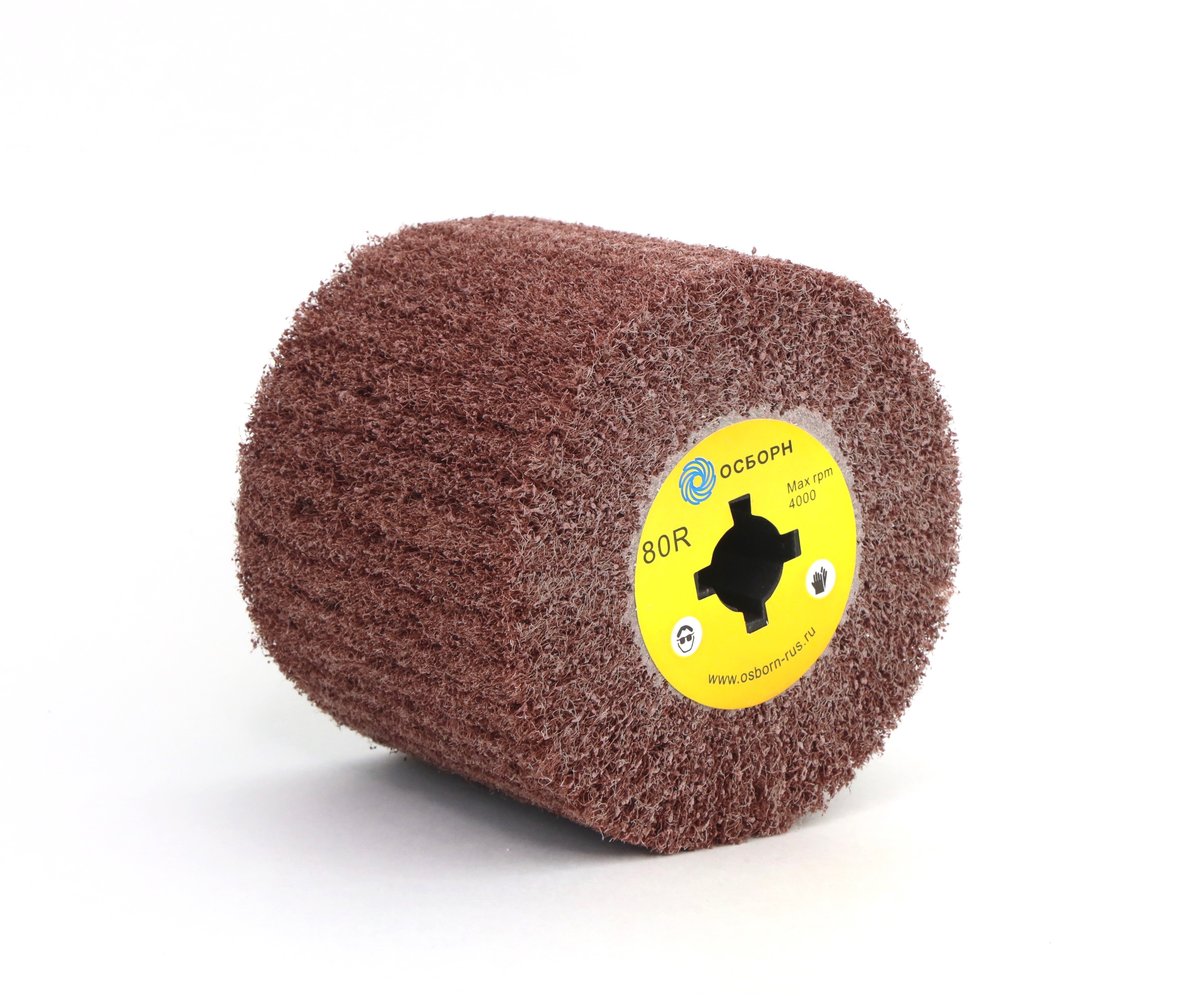 Изображение товара Кордщетка цилиндр для щеточной машины Осборн 6-061 P80 19x120 мм
