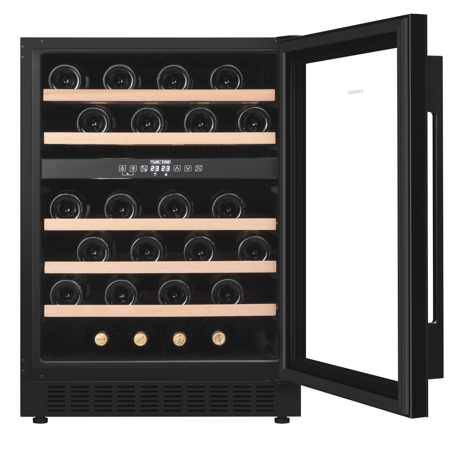 Изображение товара Встроенный винный шкаф Maunfeld MBWC-135D46 46 бутылок черный