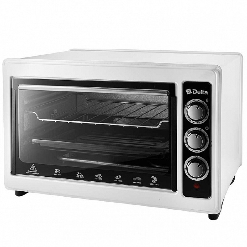 Изображение товара Электропечь Delta D-0123 37л 1300Вт белая для бытового и профессионального использования