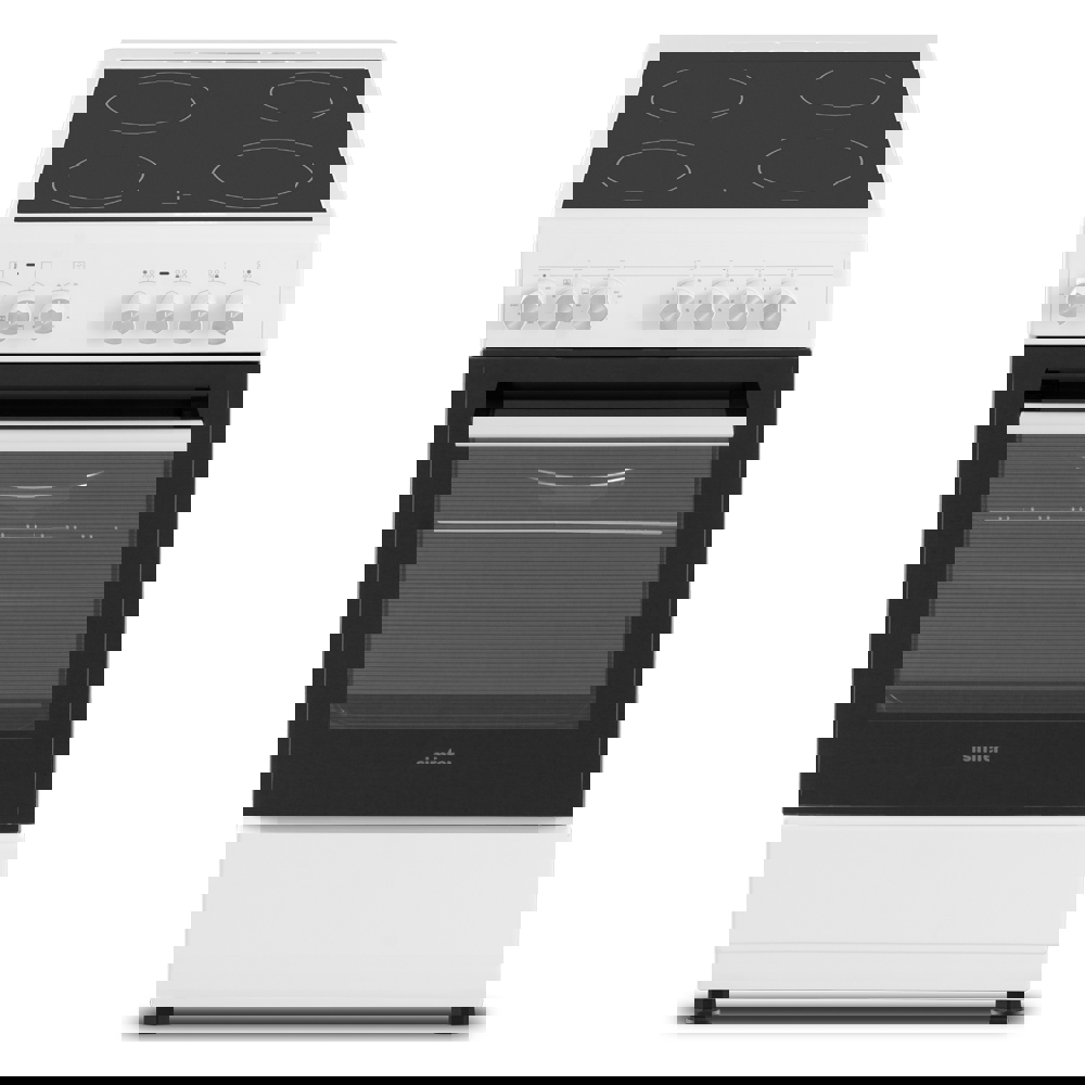 Изображение товара Электрическая плита с духовкой Simfer F66VW05017 60x86x60 см цвет белый