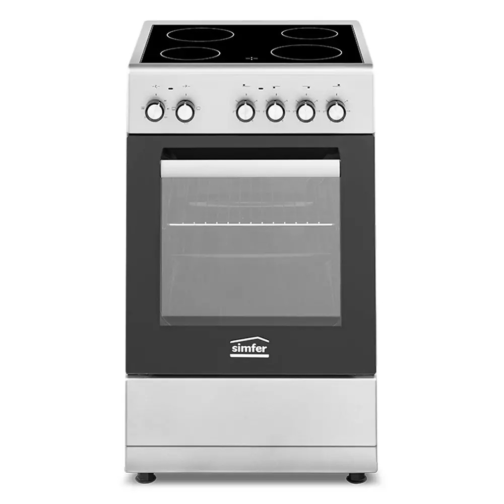 Изображение товара Электрическая плита с духовкой Simfer F55VS04017 50x86x55 см цвет белый