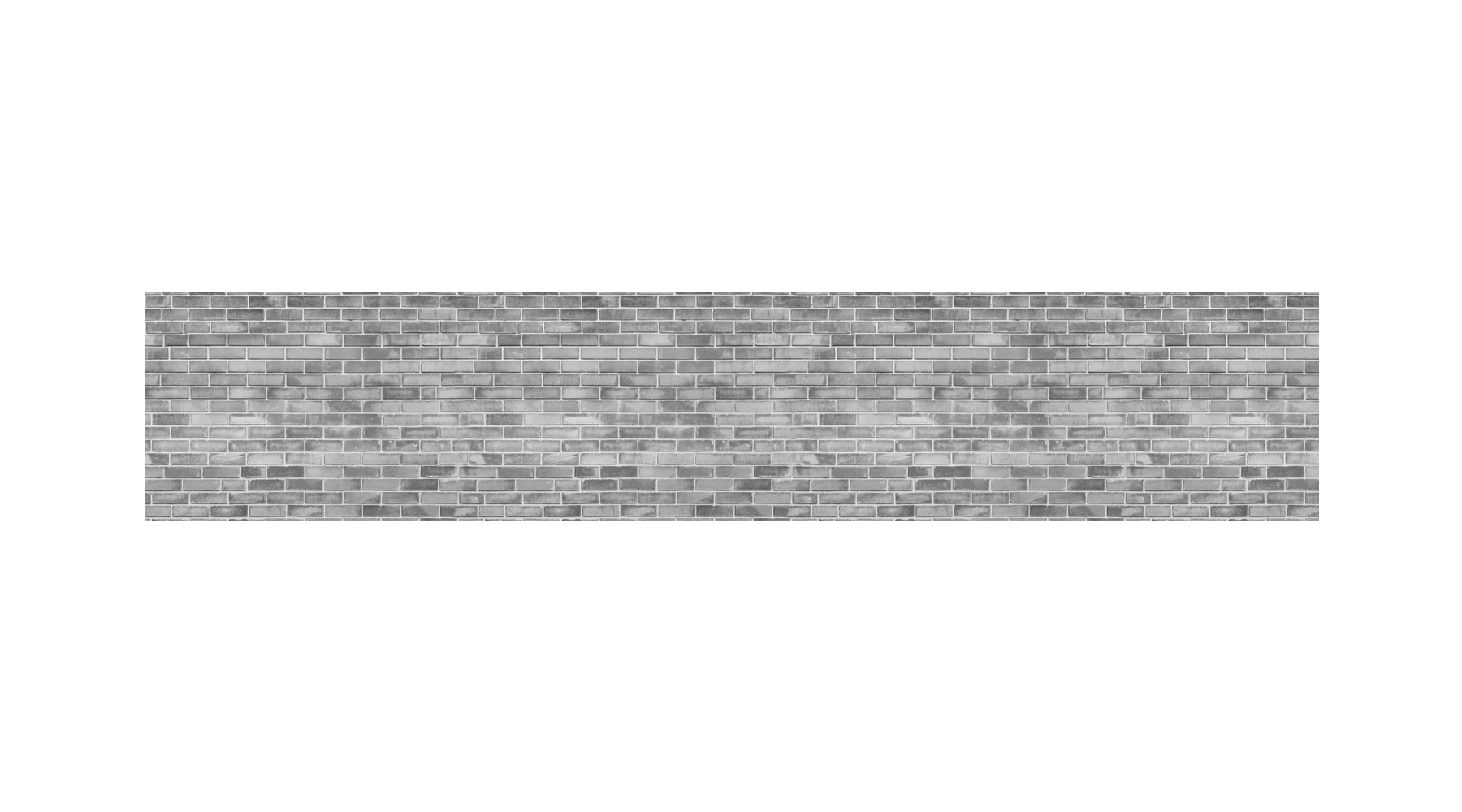 Изображение товара Стеновая панель Студия Фартуков кирпичи 300x60x0.2 см поликарбонат цвет разноцветный