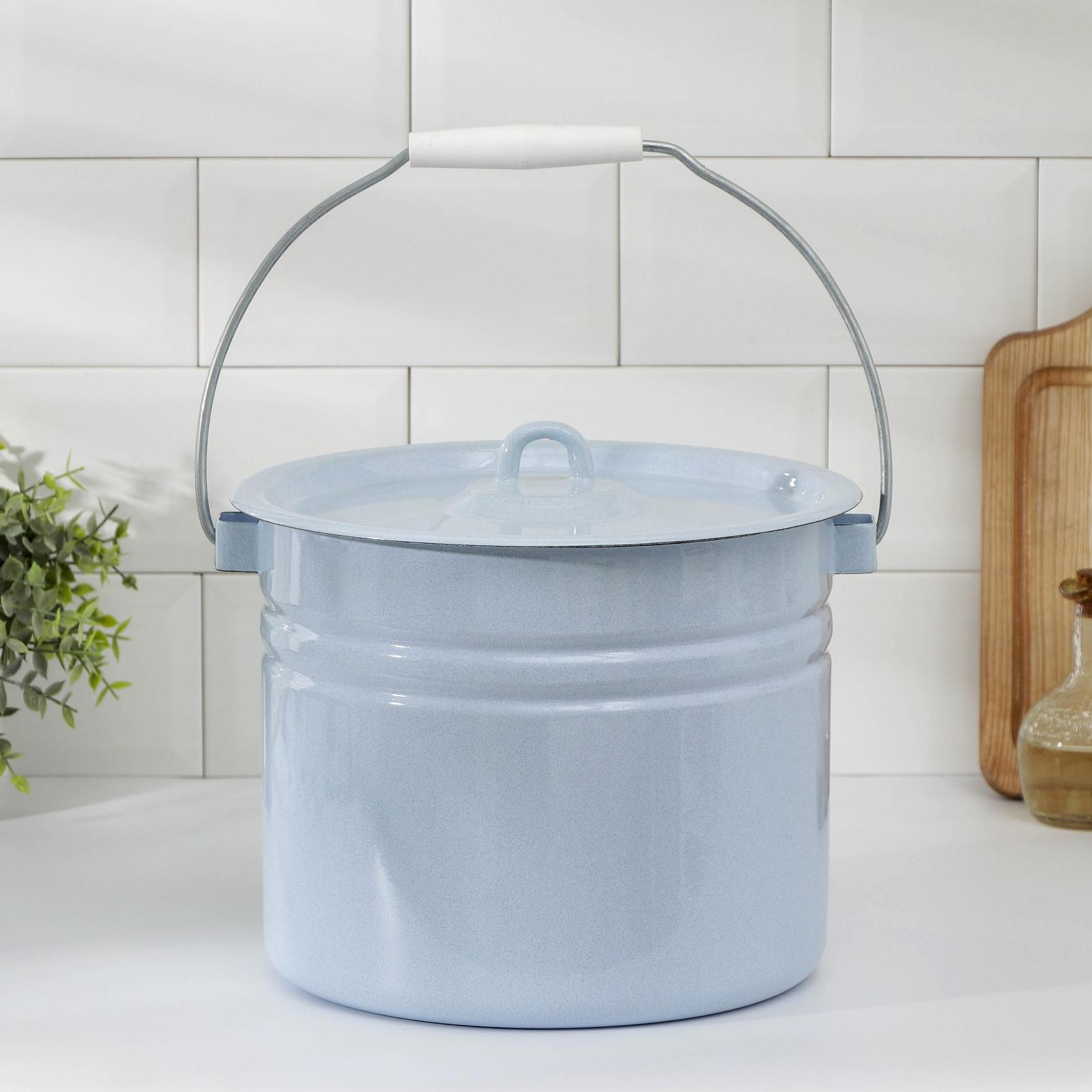 Изображение товара Ведро Сибирские товары 1640469 9 л сталь синий