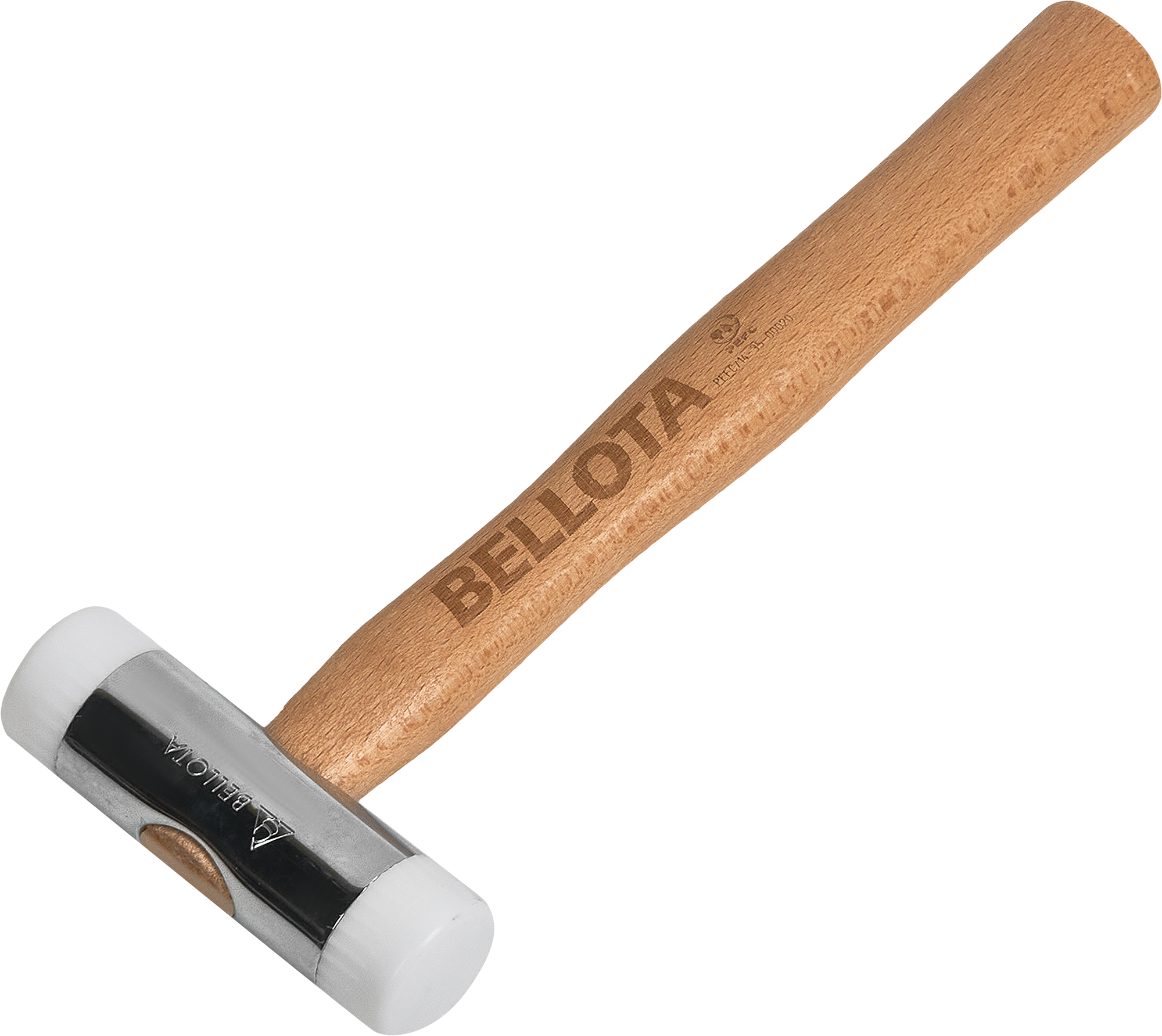 Изображение товара Молоток рихтовочный Bellota 8050-25 с деревянной рукояткой 185 г Россия