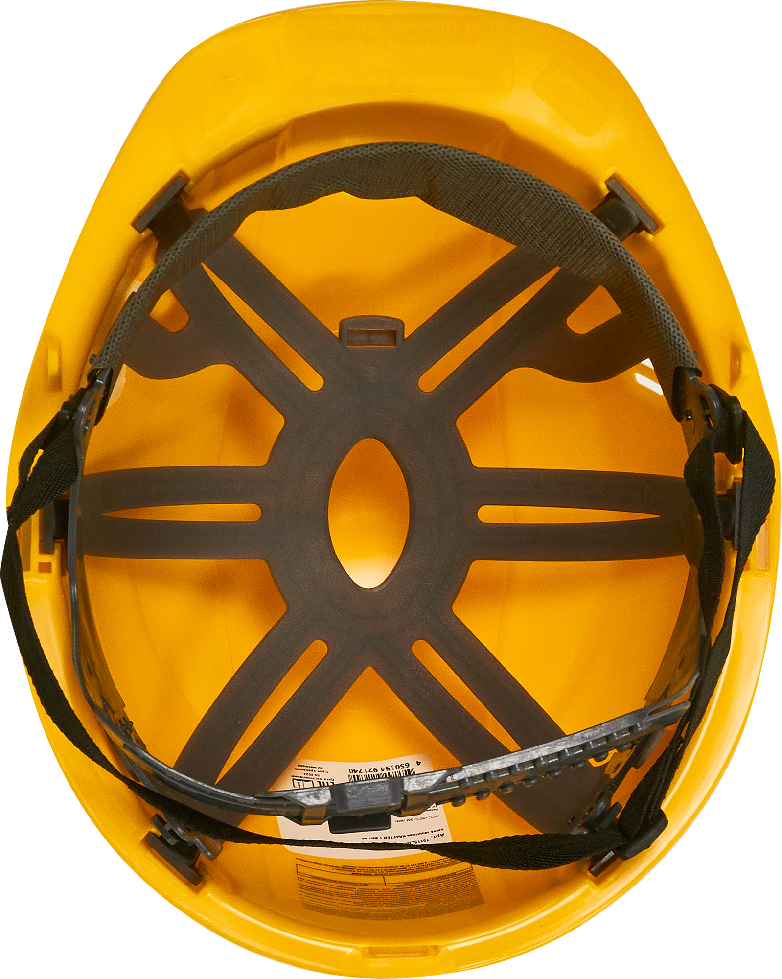 Каска защитная Krafter 75115LM, желтая - 1