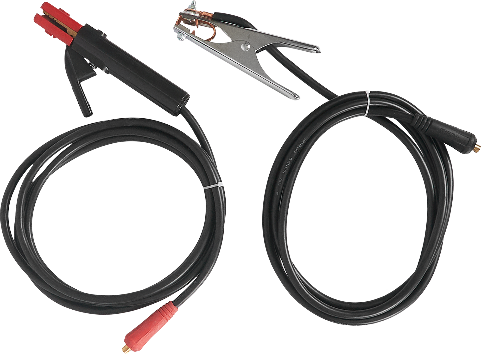 Изображение товара Комплект кабелей для сварки 4025 300 А 16мм 1.5 м для ММА сварки
