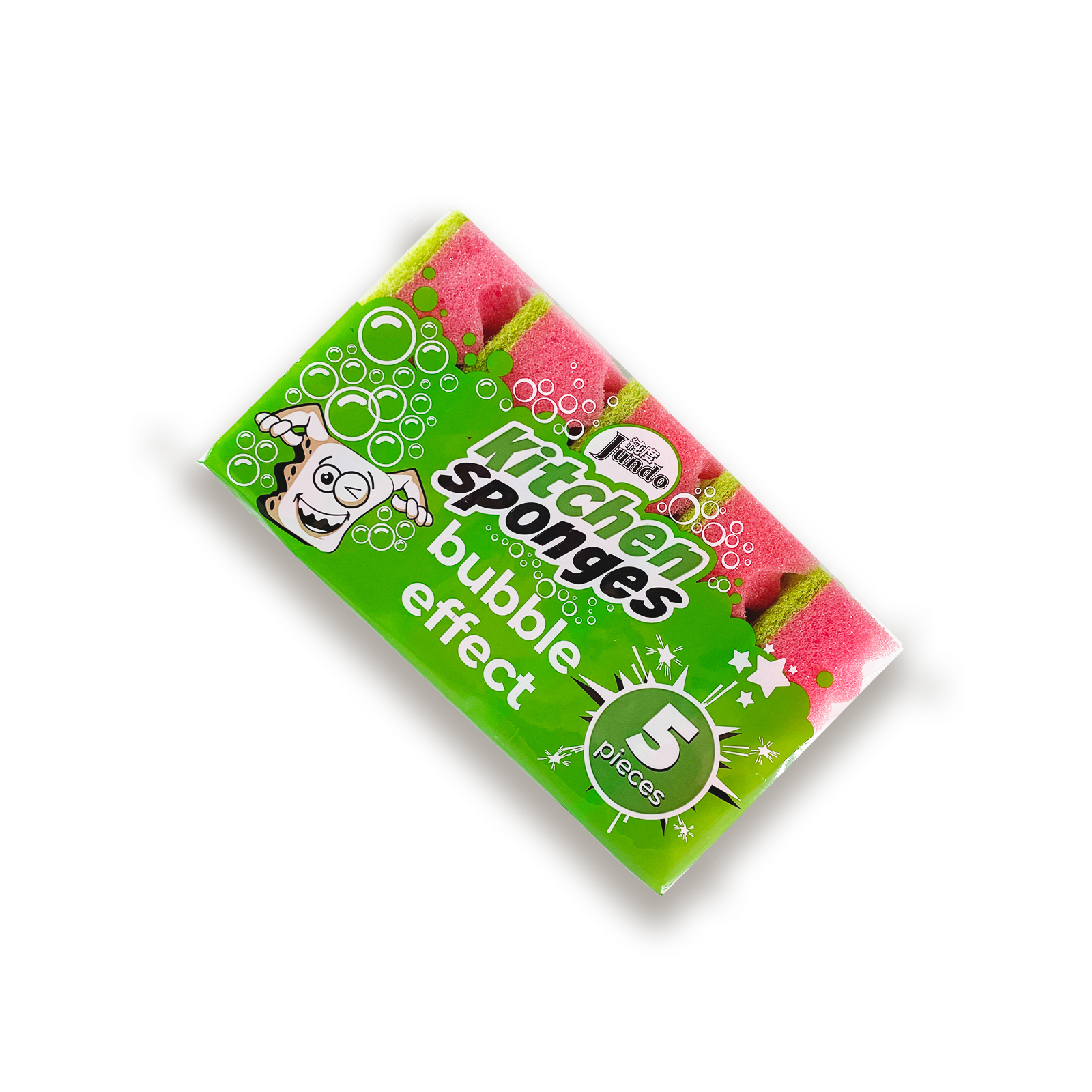 Изображение товара Губка для мытья посуды JUNDO Dish Sponges Multi Wave 5 шт Изображение товара Губка для мытья посуды JUNDO Dish Sponges Multi Wave 5 шт