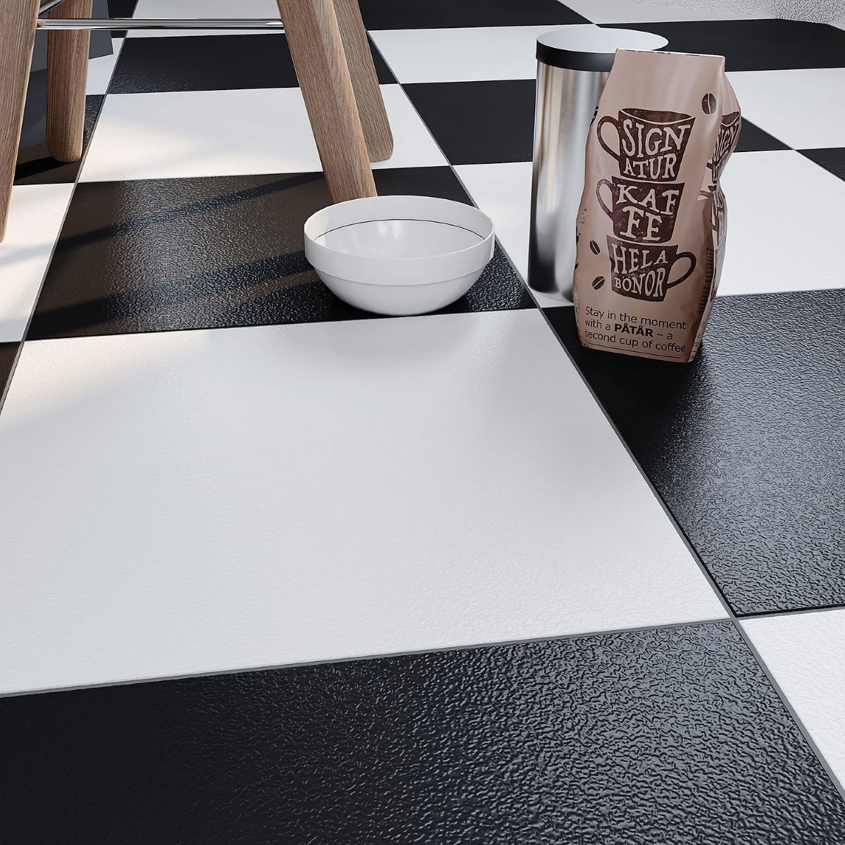 Изображение товара Керамогранит Cersanit Palitra 16157 42x42см 1.58 м² цвет белый, цена за упаковку