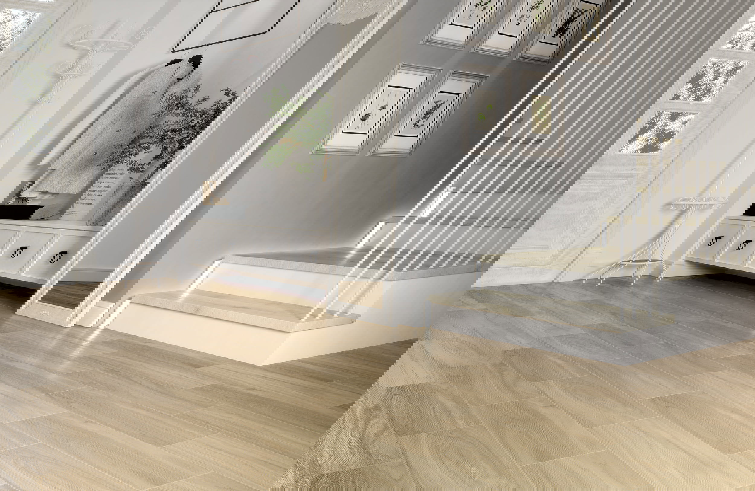 Изображение товара Керамогранит Chesterwood 16680 18.5x59.8 см бежевый для внутренней облицовки