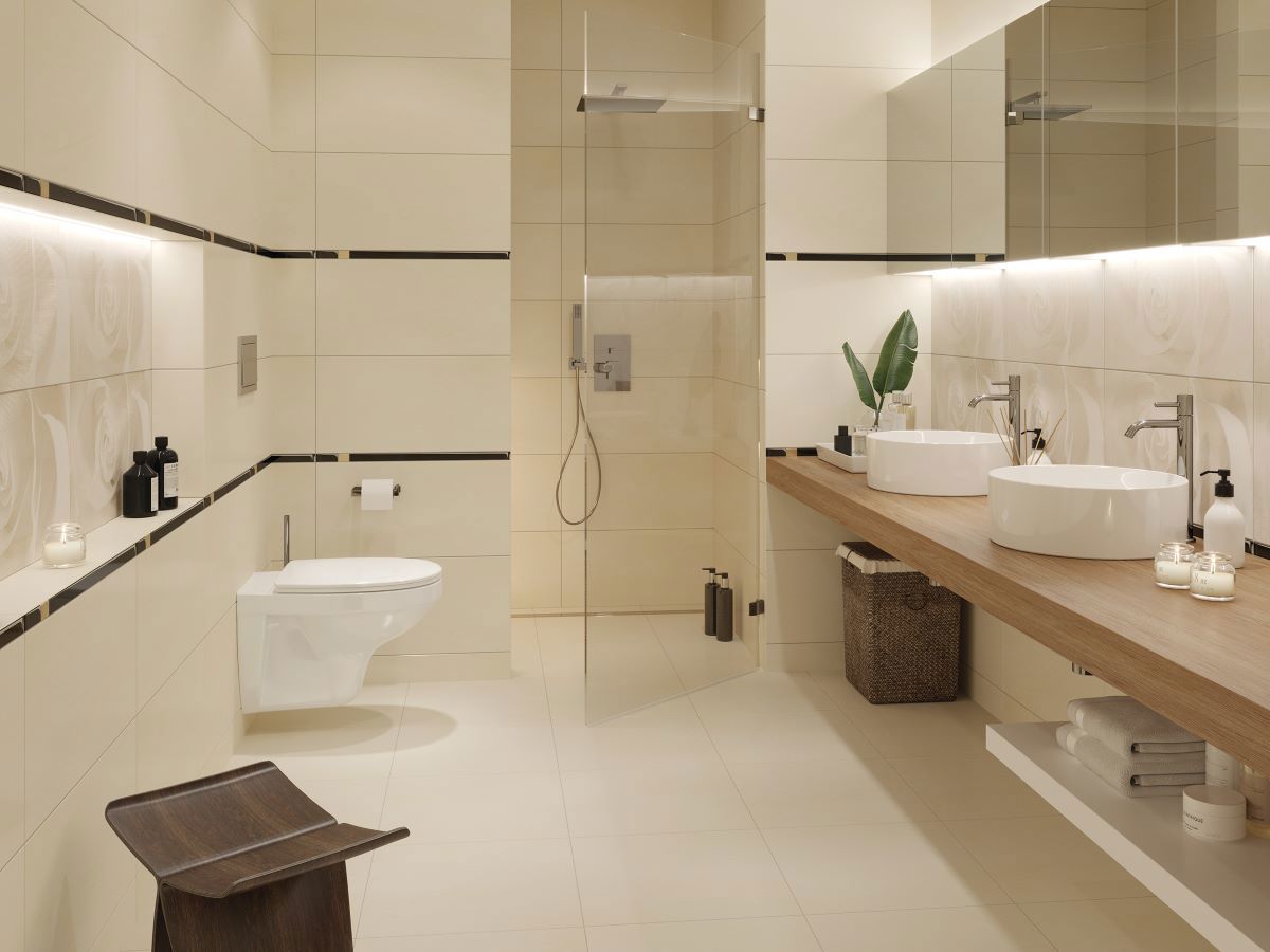 Изображение товара Керамогранит Cersanit Effecta 16097 42x42см 1.58 м² цвет бежевый, цена за упаковку