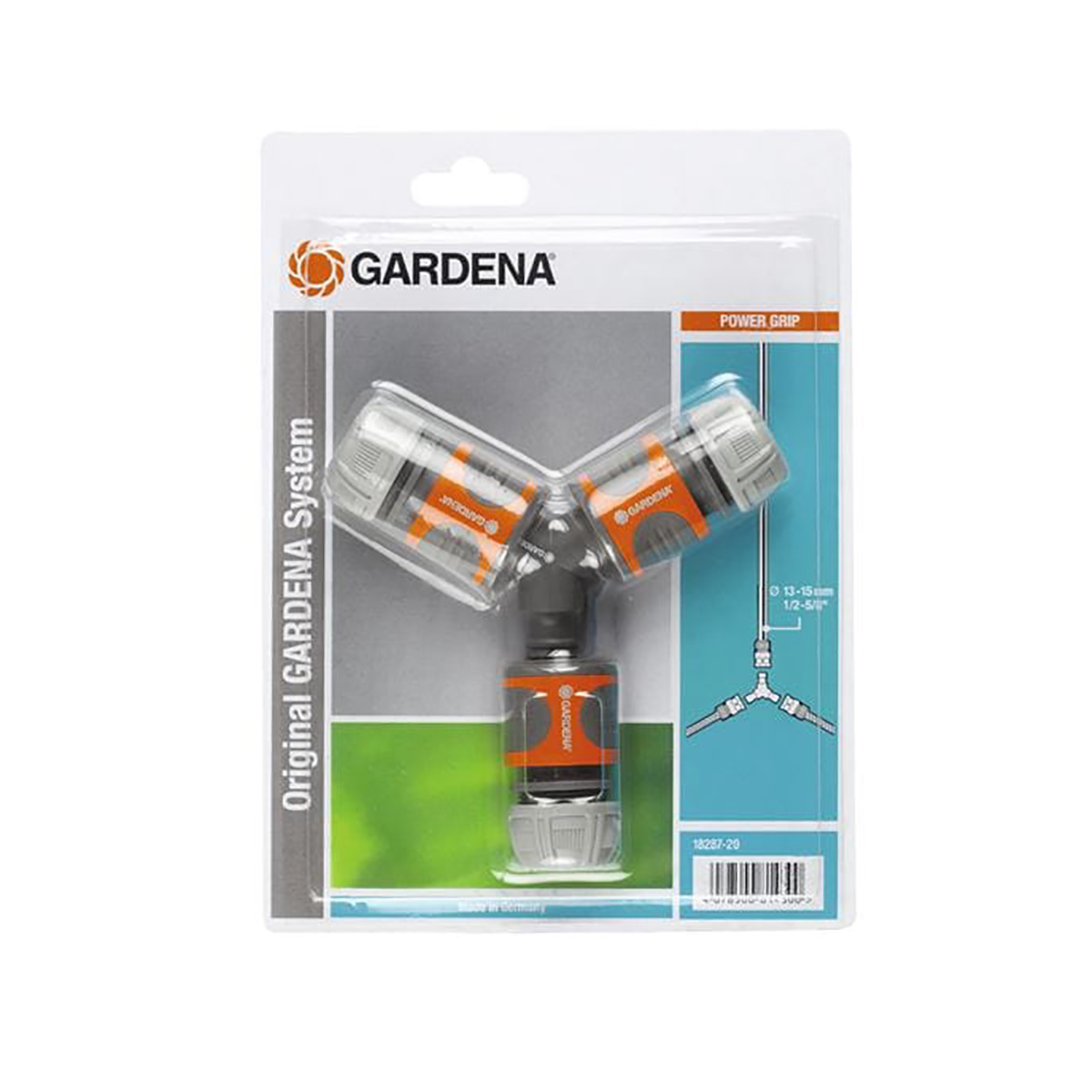 Изображение товара Комплект двухсторонних шланговых муфт Gardena 13 мм