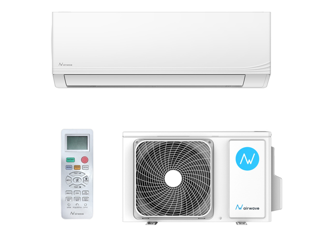 Сплит-система Airwave AWM07H-I/AWM07H-O 7K BTU охлаждение/обогрев ️ ...