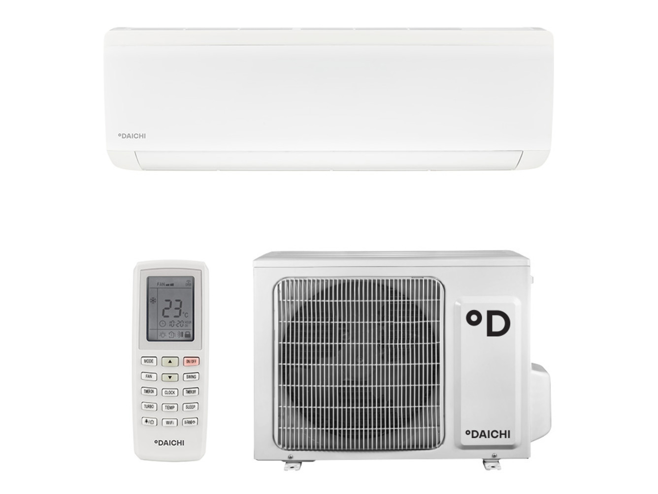 Изображение товара Сплит-система Daichi Ice ICE20AVQ1-1/ICE20FV1-1 7K BTU охлаждение/обогрев