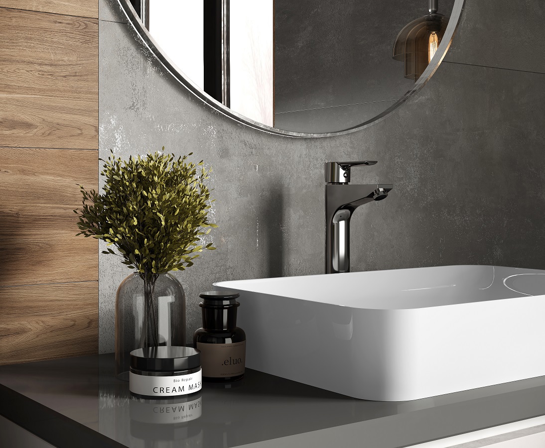 Изображение товара Керамогранит Laparet Nord 59.5x59.5 см серый бетонный стиль высокое качество