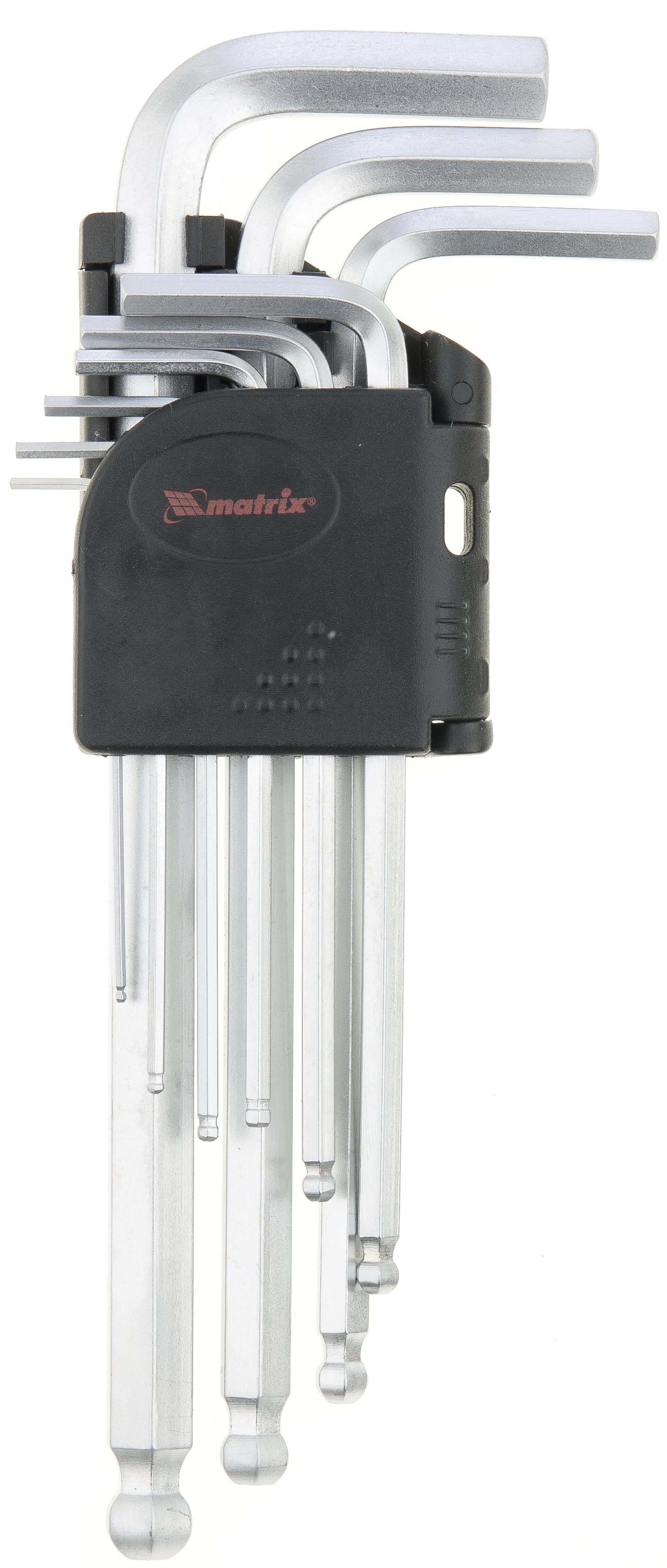 Изображение товара Набор ключей имбусовых шестигранных Matrix 11233 1.5-10 мм, 10 предметов