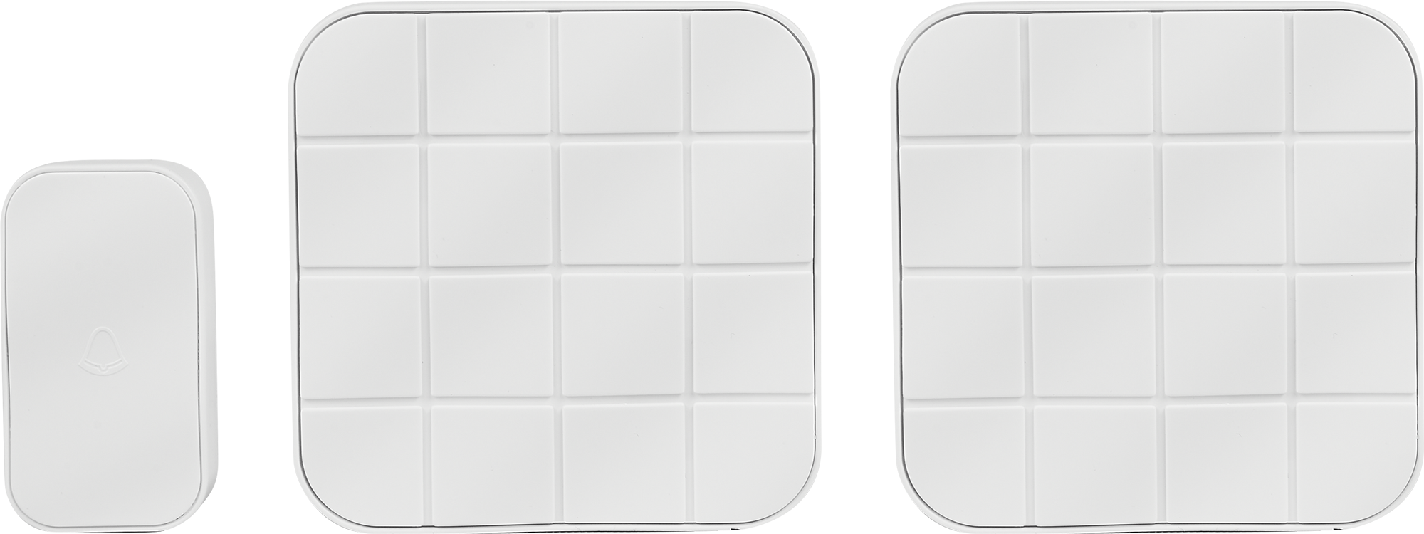 Изображение товара Беспроводной дверной звонок Navigator NDB-D-DC05-1V2-WH 10 мелодий белый