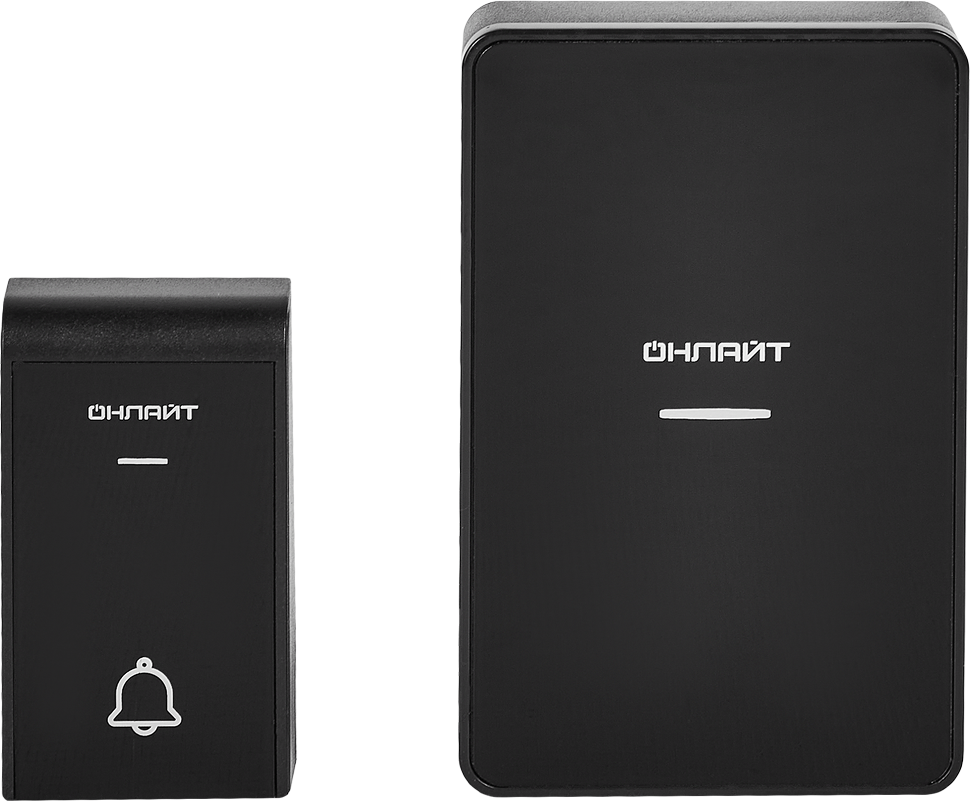 Изображение товара Дверной звонок беспроводной Онлайт ODB-D-DC06-1V1-BL 36 мелодий цвет черный