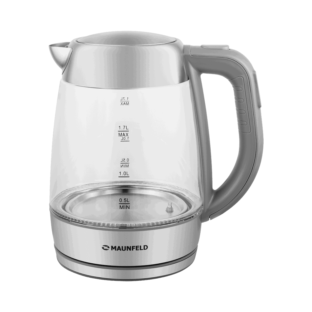 Изображение товара Электрический чайник Maunfeld Mfk-6111g 1.7 л закаленное стекло цвет серый