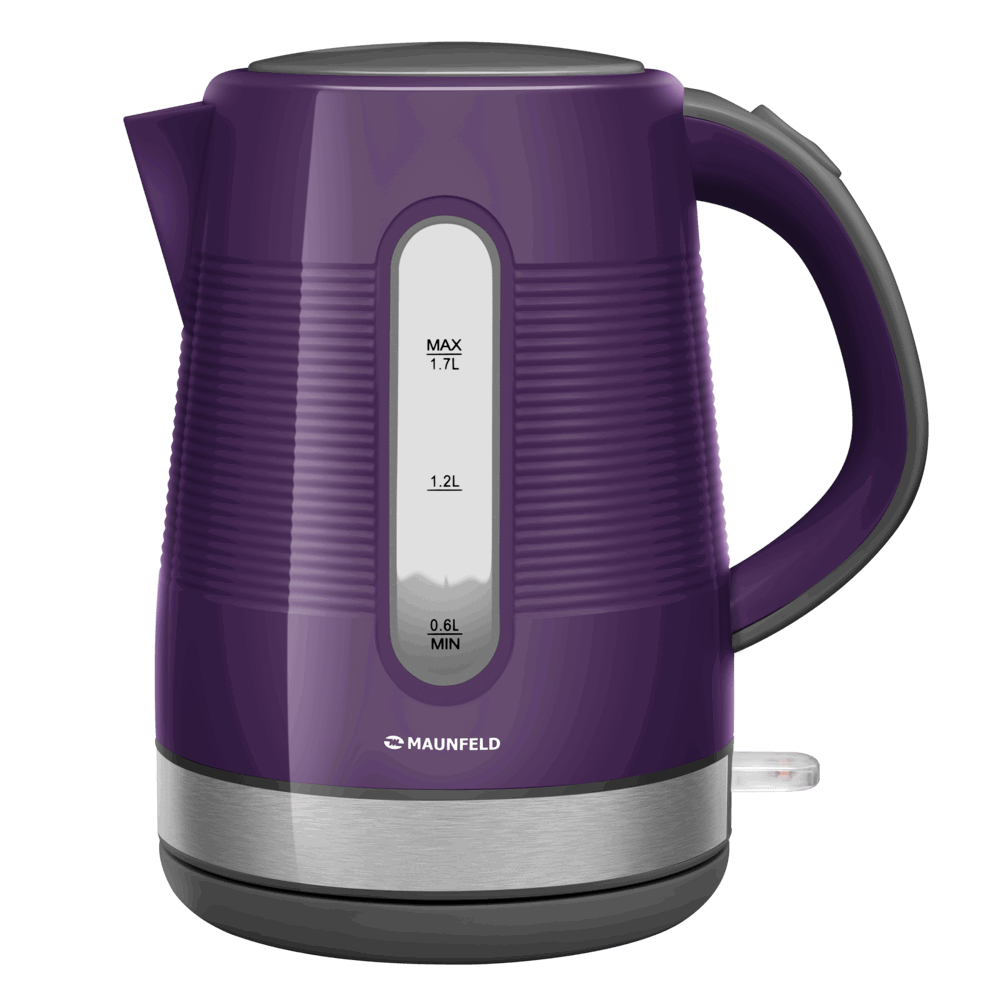 Изображение товара Электрический чайник Maunfeld Mgk-631vl 1.7л пластиковый фиолетовый надежный