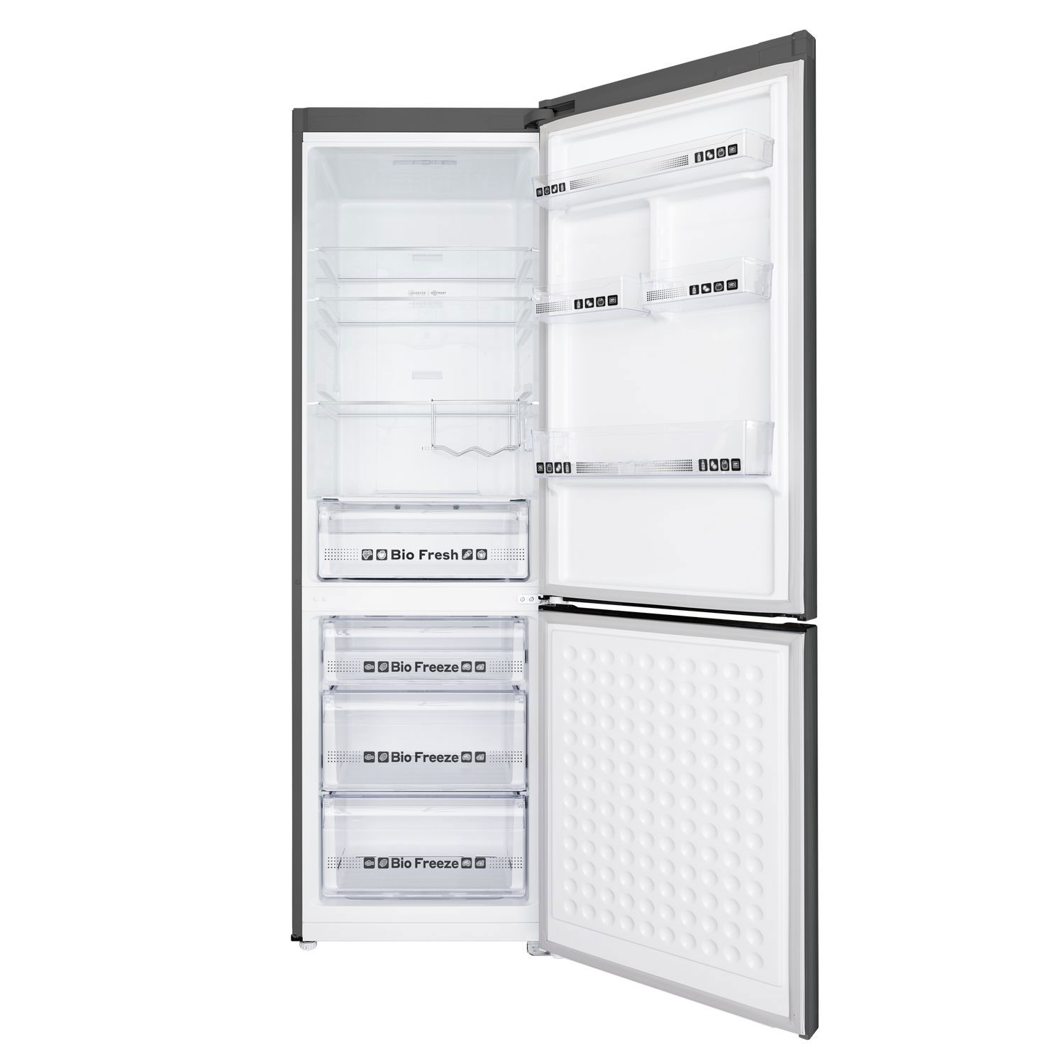 Изображение товара Отдельностоящий холодильник Maunfeld MFF195NFIS10 59.5x194 см цвет серебристый