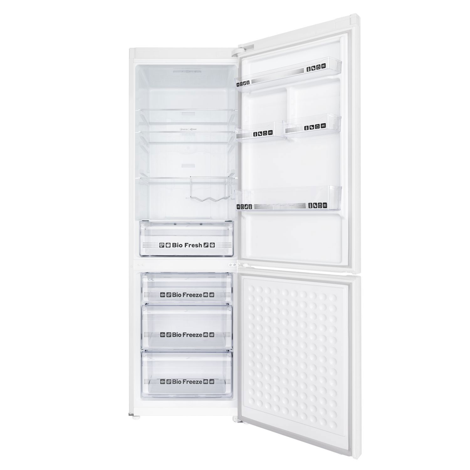 Изображение товара Отдельностоящий холодильник Maunfeld MFF195NFIW10 белый