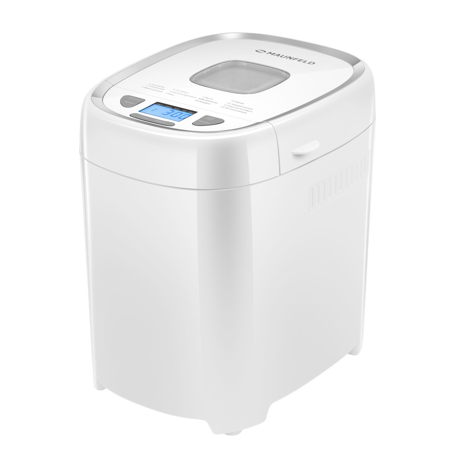 Изображение товара Хлебопечь Maunfeld MBM-900PW 13 программ 550 Вт белая домашняя выпечка