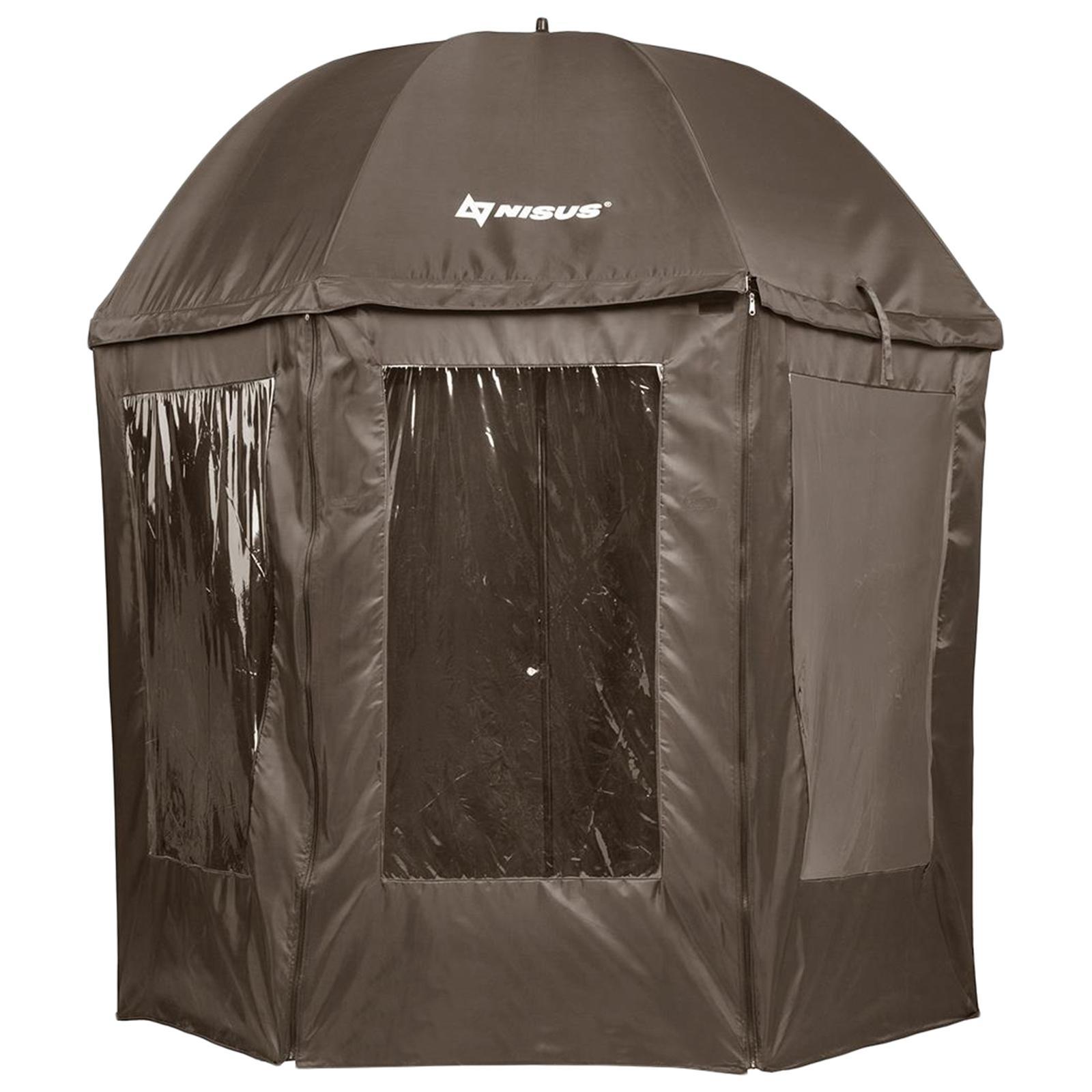 Изображение товара Зонт садовый с тентом Nisus 7087548 2.4 м универсальный для рыбалки и отдыха