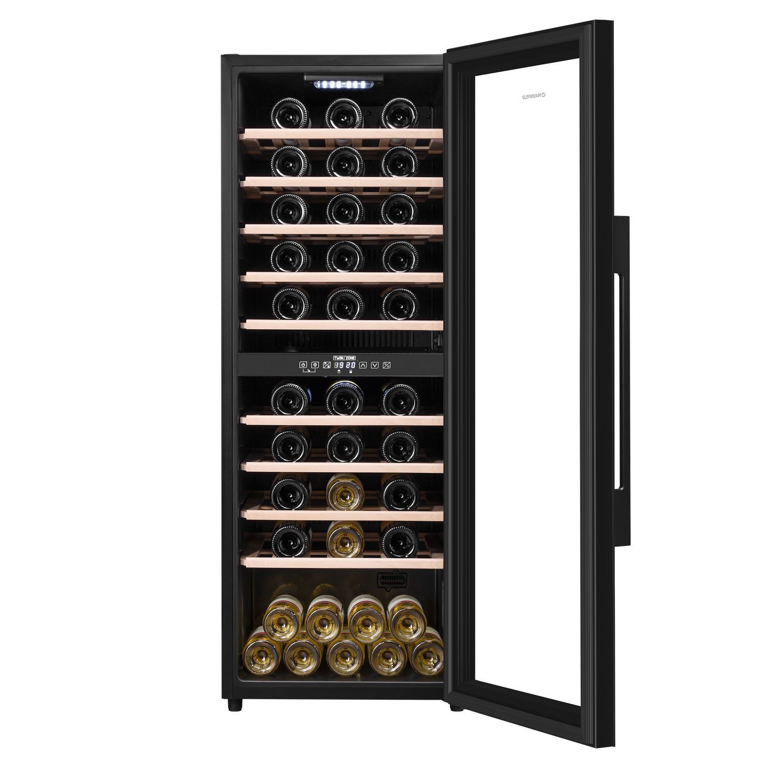 Изображение товара Винный шкаф Maunfeld MFWC-201D77 75 бутылок цвет черный