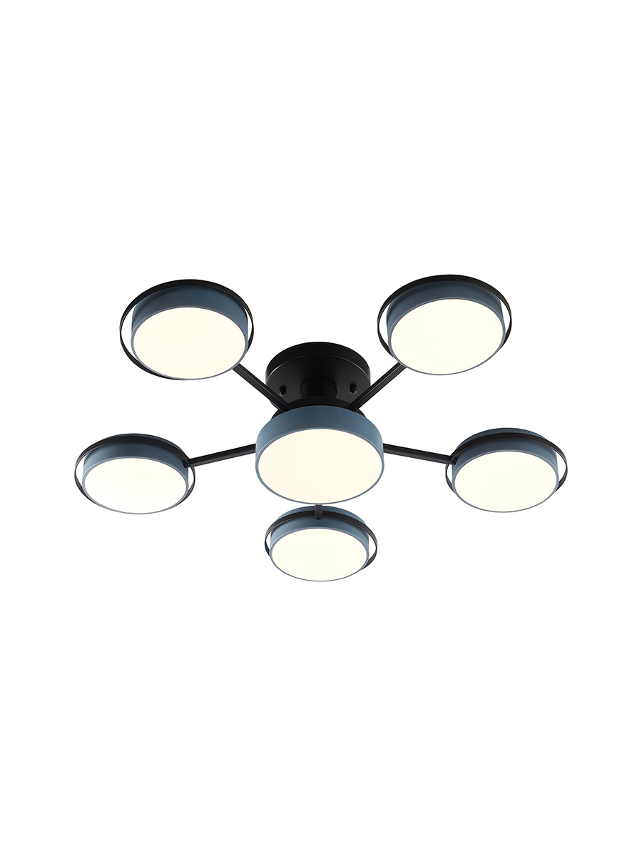 Изображение товара Светильник потолочный светодиодный Arte Perfetto Luce LED тип С MIA 12 м² нейтральный белый свет цвет серый серебристый Изображение товара Светильник потолочный светодиодный Arte Perfetto Luce LED тип С MIA 12 м² нейтральный белый свет цвет серый серебристый