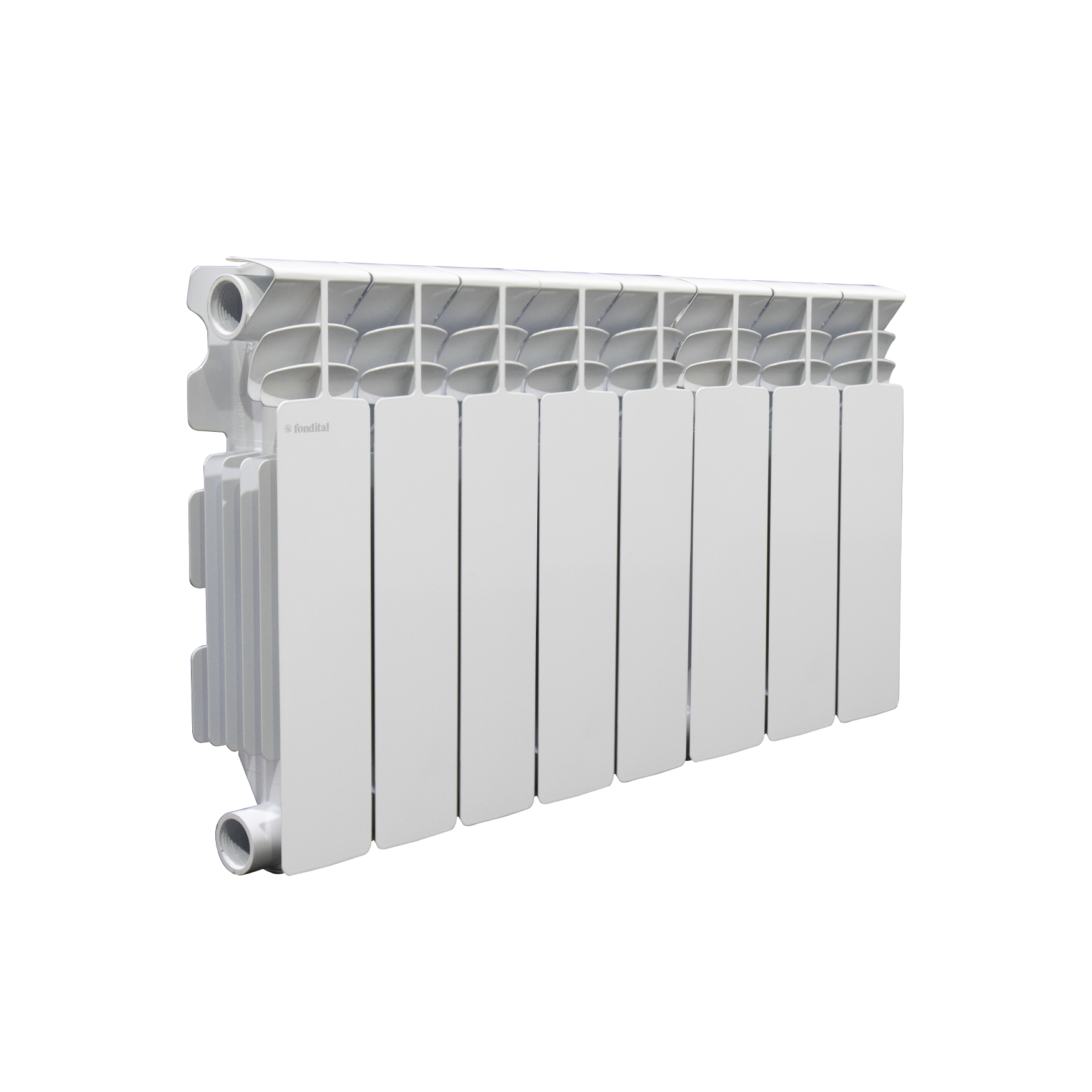 Изображение товара Радиатор водяного отопления Fondital Exclusivo B4 Plus 350 8 секций белый алюминий