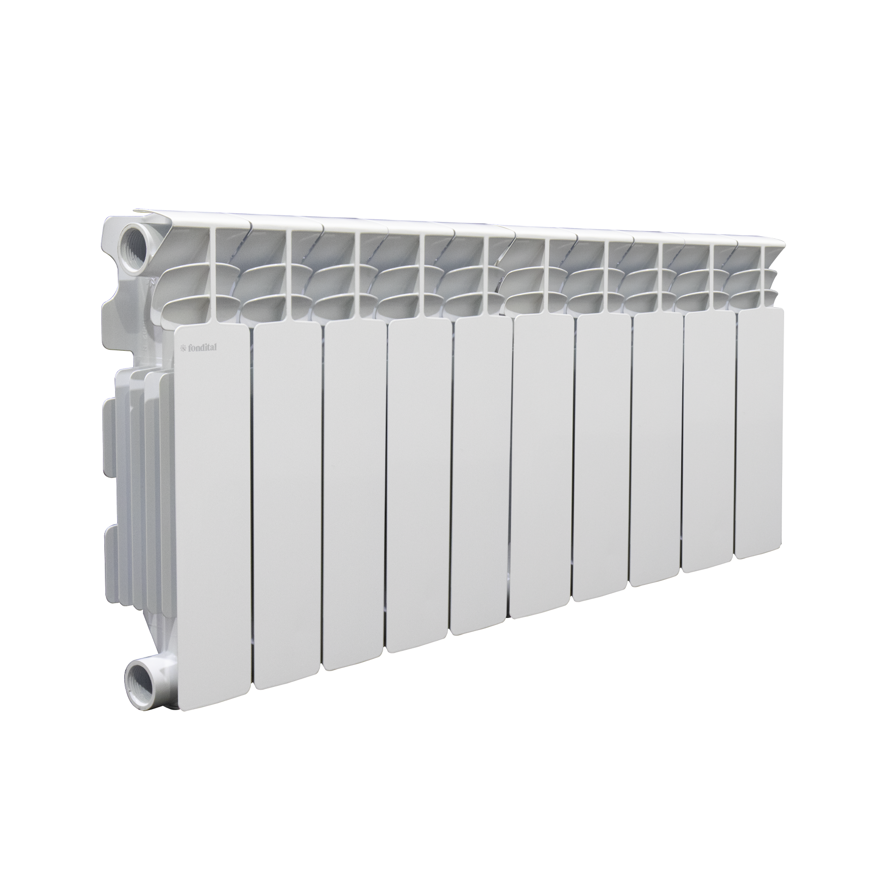 Изображение товара Радиатор Fondital Exclusivo B4 Plus 350 10 секций боковое подключение алюминий белый