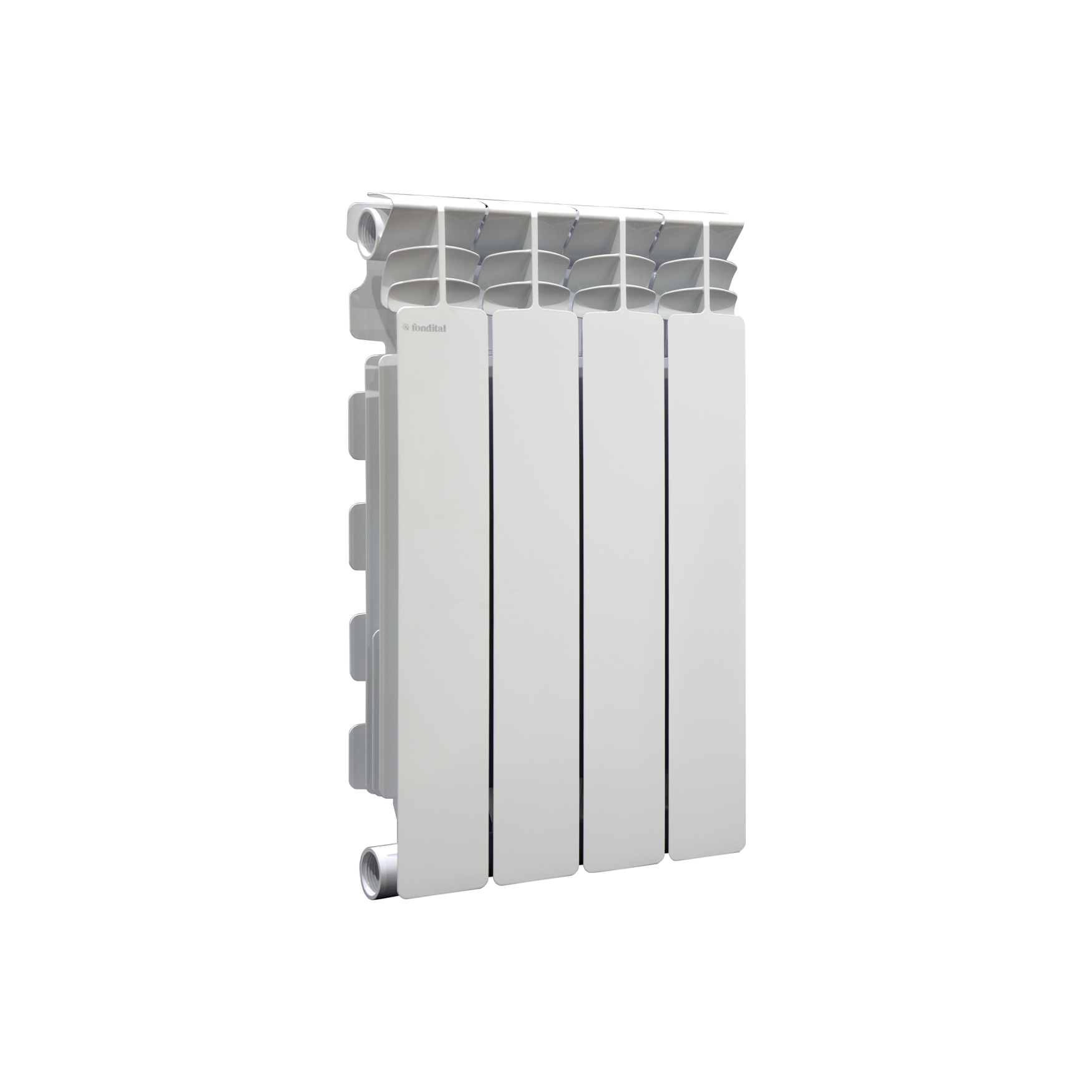 Изображение товара Радиатор Fondital Exclusivo D3 Plus 500 4 секции алюминиевый боковое подключение
