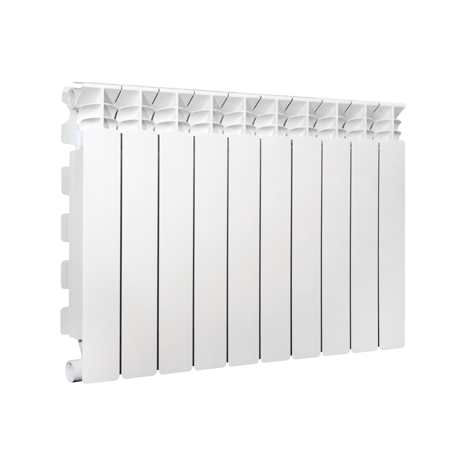Изображение товара Радиатор Fondital Ardente C2 Plus 500 10 секций боковое подключение алюминий белый