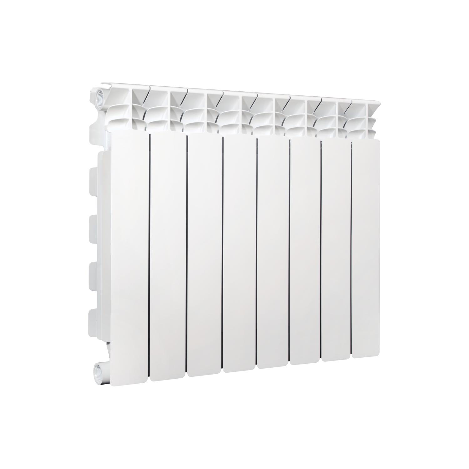 Изображение товара Радиатор Fondital Ardente C2 Plus 8 секций боковое подключение алюминий белый