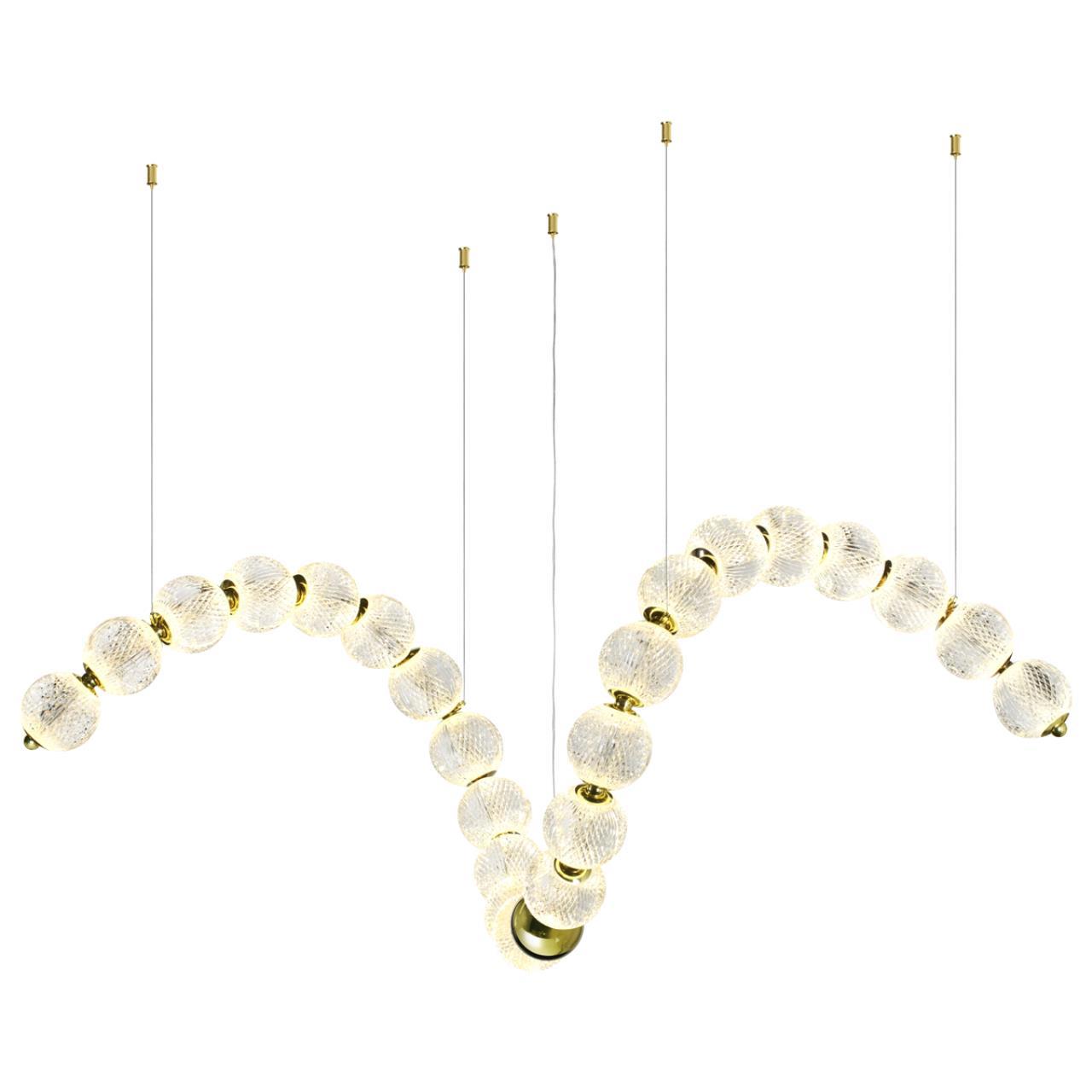 Изображение товара Люстра потолочная светодиодная ODEON LIGHT 5008-92L 20 м² нейтральный белый свет цвет разноцветный