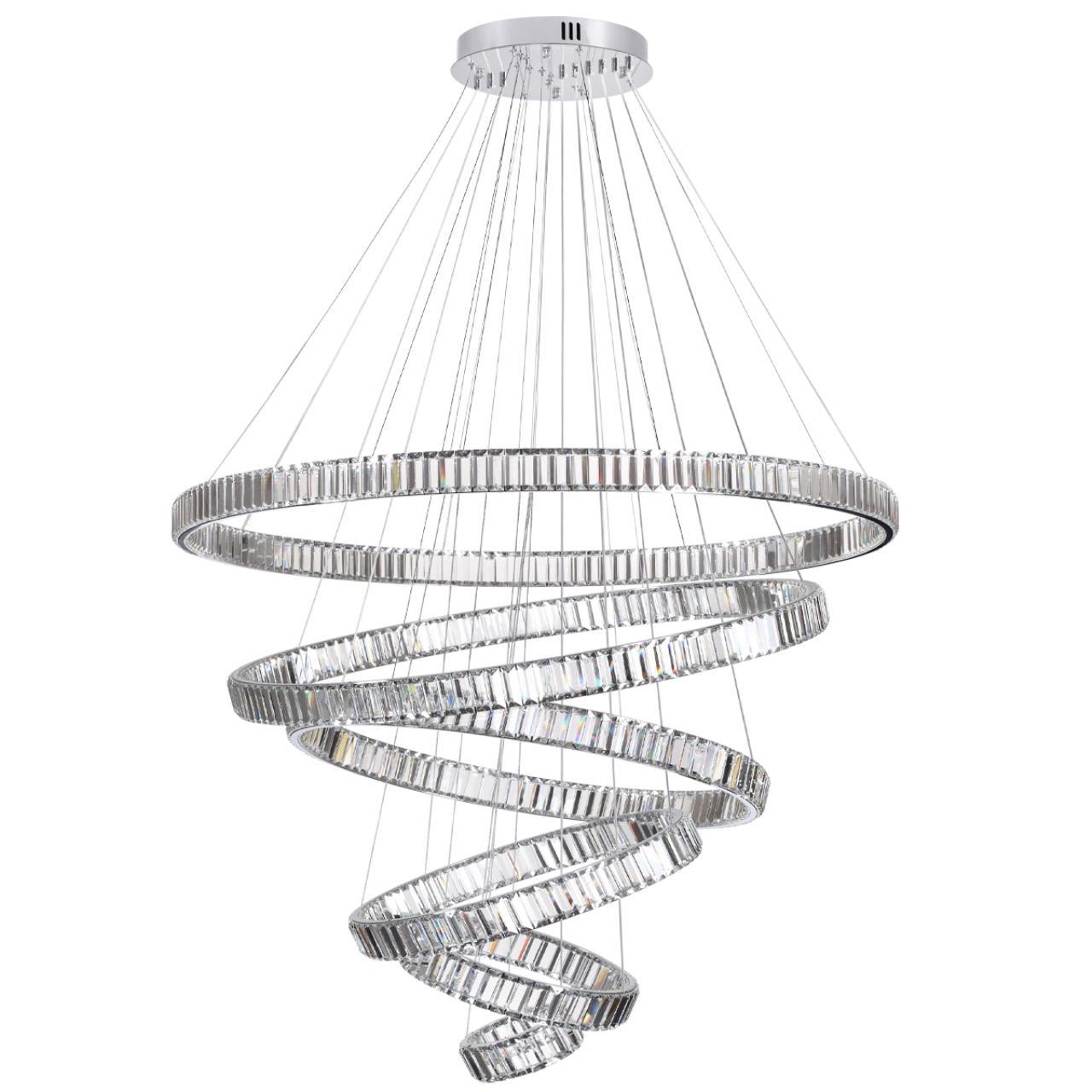 Изображение товара Люстра потолочная светодиодная ODEON LIGHT 4930-260L 10.5 м² нейтральный белый свет