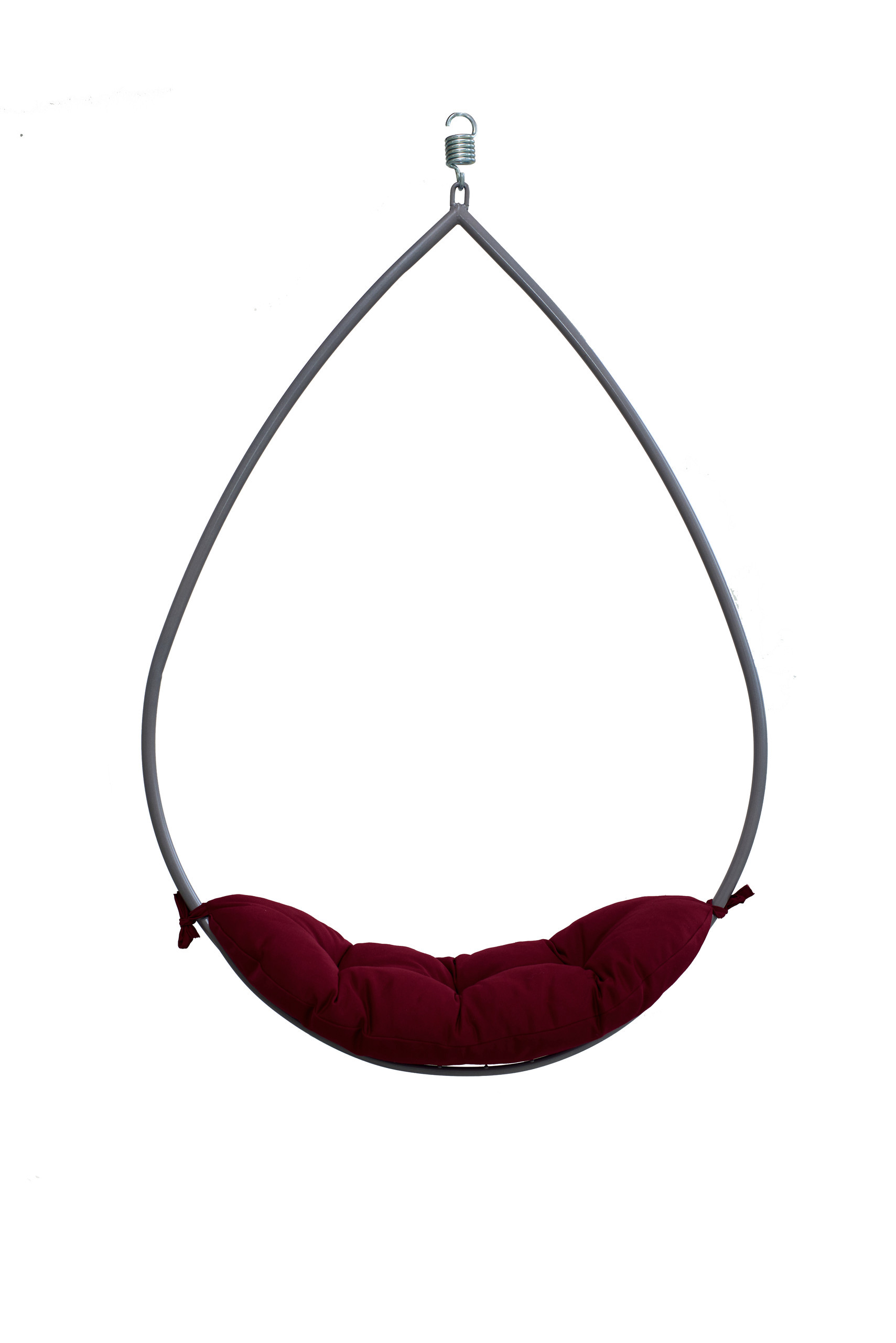 Изображение товара Качели садовые Попугайчик 1 местные до 80 кг Красный пластик металл Россия