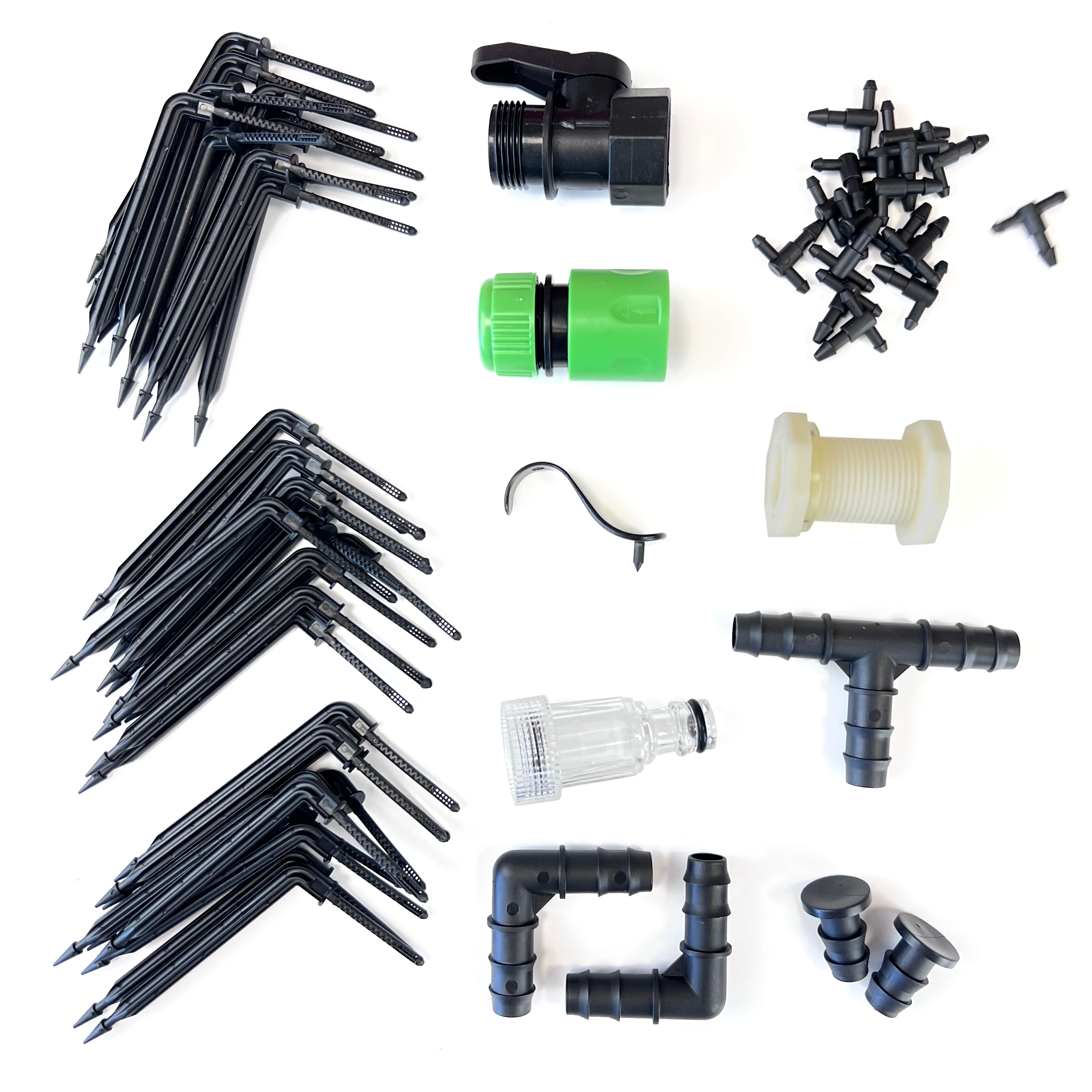 Изображение товара Комплект капельного полива BOUTTE Урожай Трубка для теплиц 3x6 м