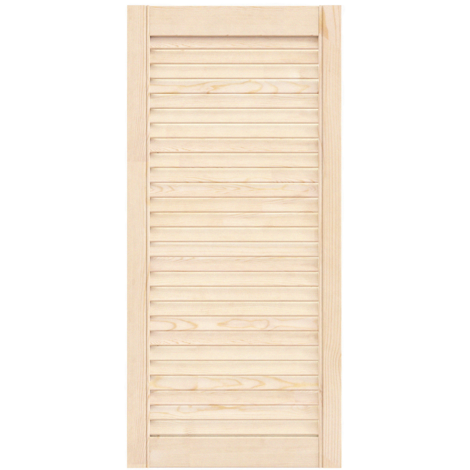 Изображение товара Жалюзийная дверь Timber&Style из массива сосны 850x344x20 мм, Россия
