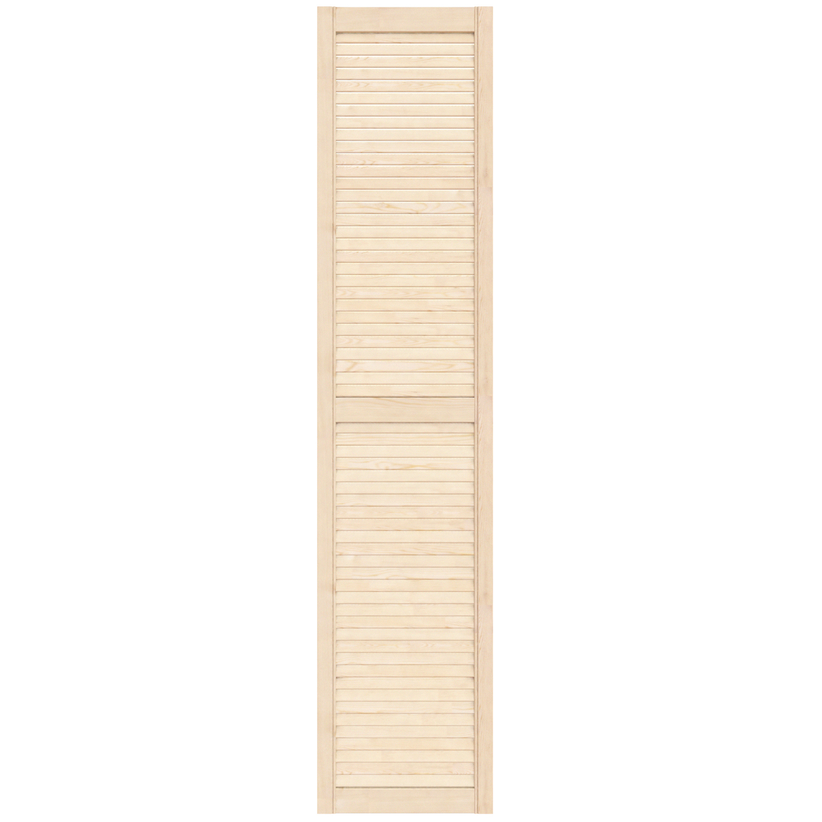 Изображение товара Жалюзийная дверь Timber&Style из сосны 1805x344x20 мм натуральное дерево Россия