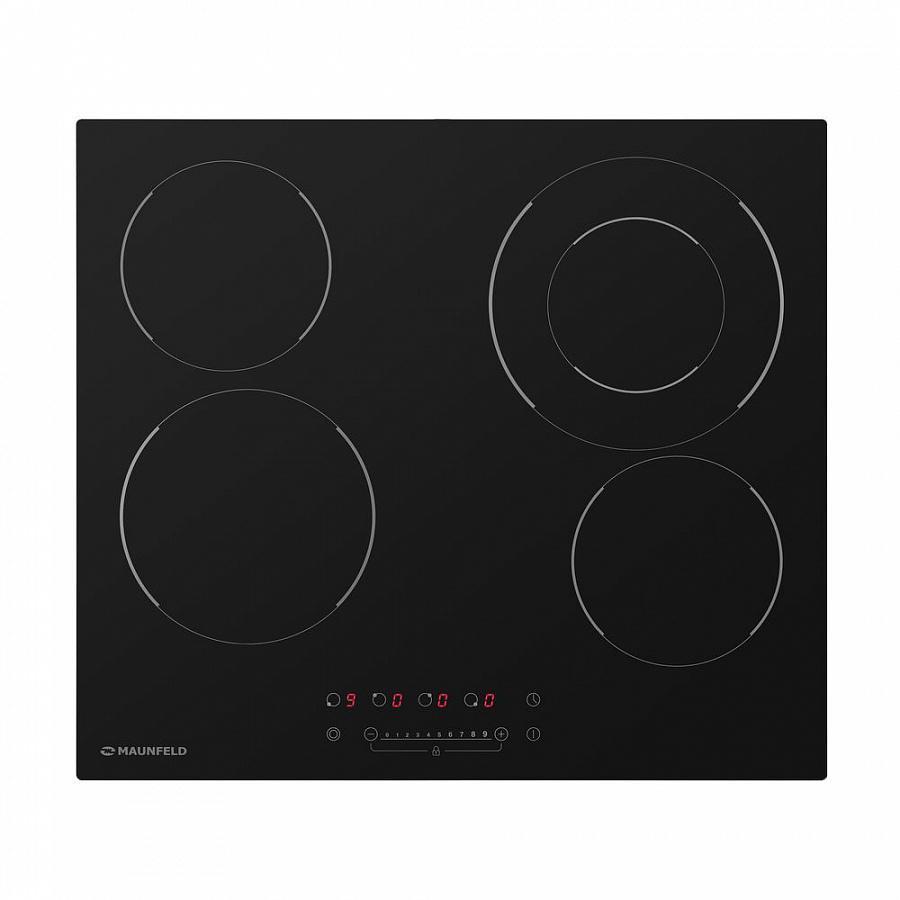 Изображение товара Стеклокерамическая варочная панель Maunfeld EVCE.594F.D-BK 60 см черный