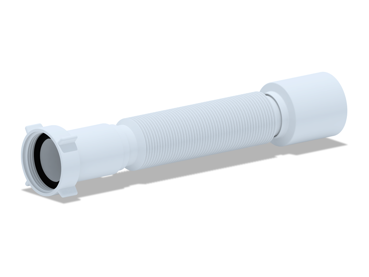 Изображение товара Гибкая гофрированная труба АНИ ПЛАСТ 1.1/2x50 800 мм K105 для канализации