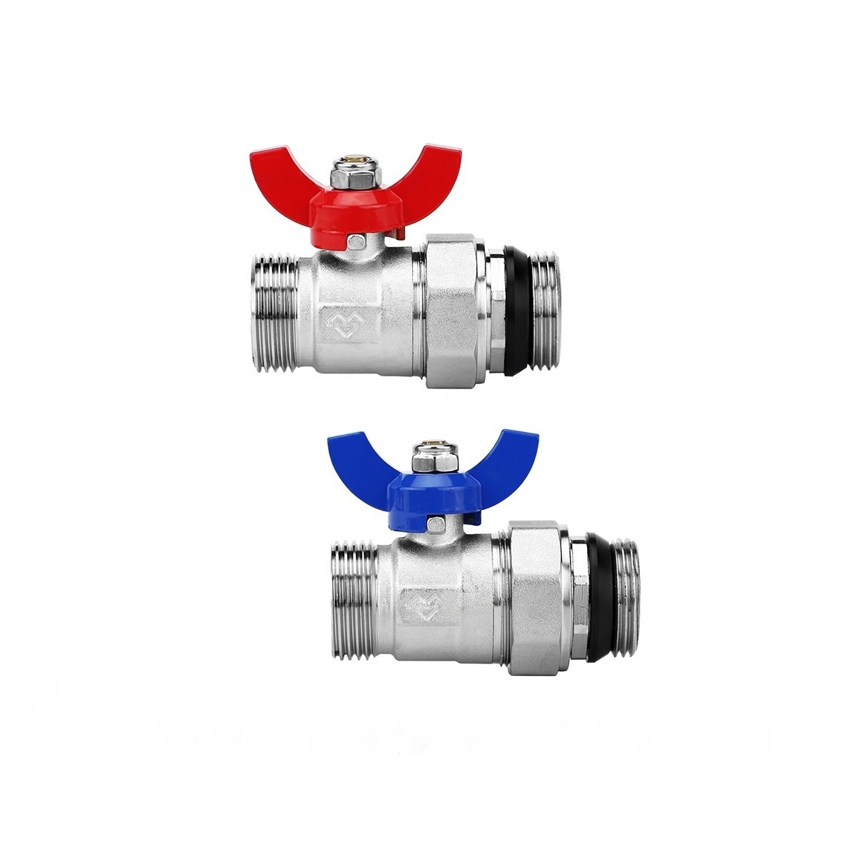Изображение товара Набор шаровых кранов Varmega 1x1 дюйм для систем отопления водоснабжения