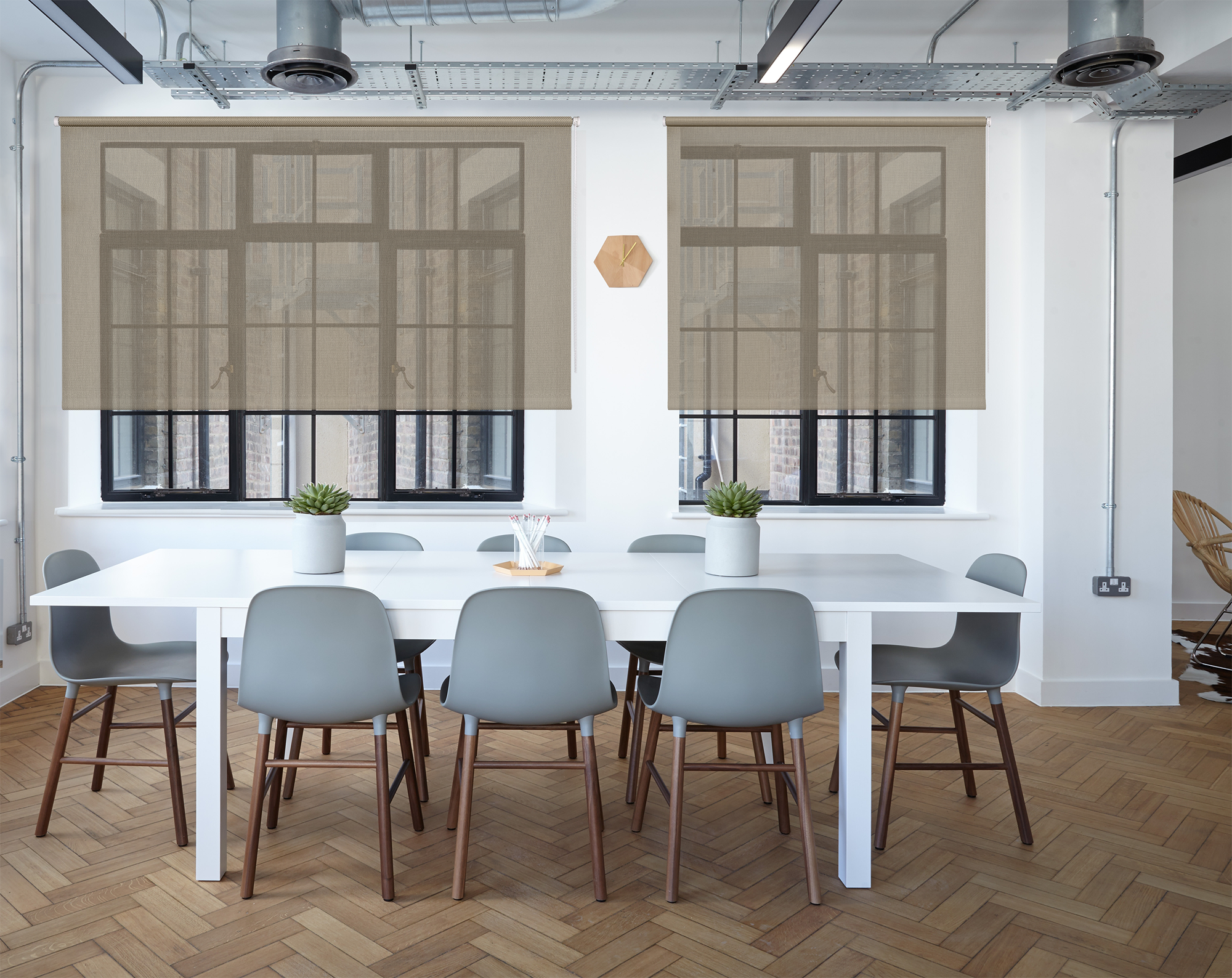 Штора рулонная Inspire Screen 120x230 см цвет серо-бежевый - 7