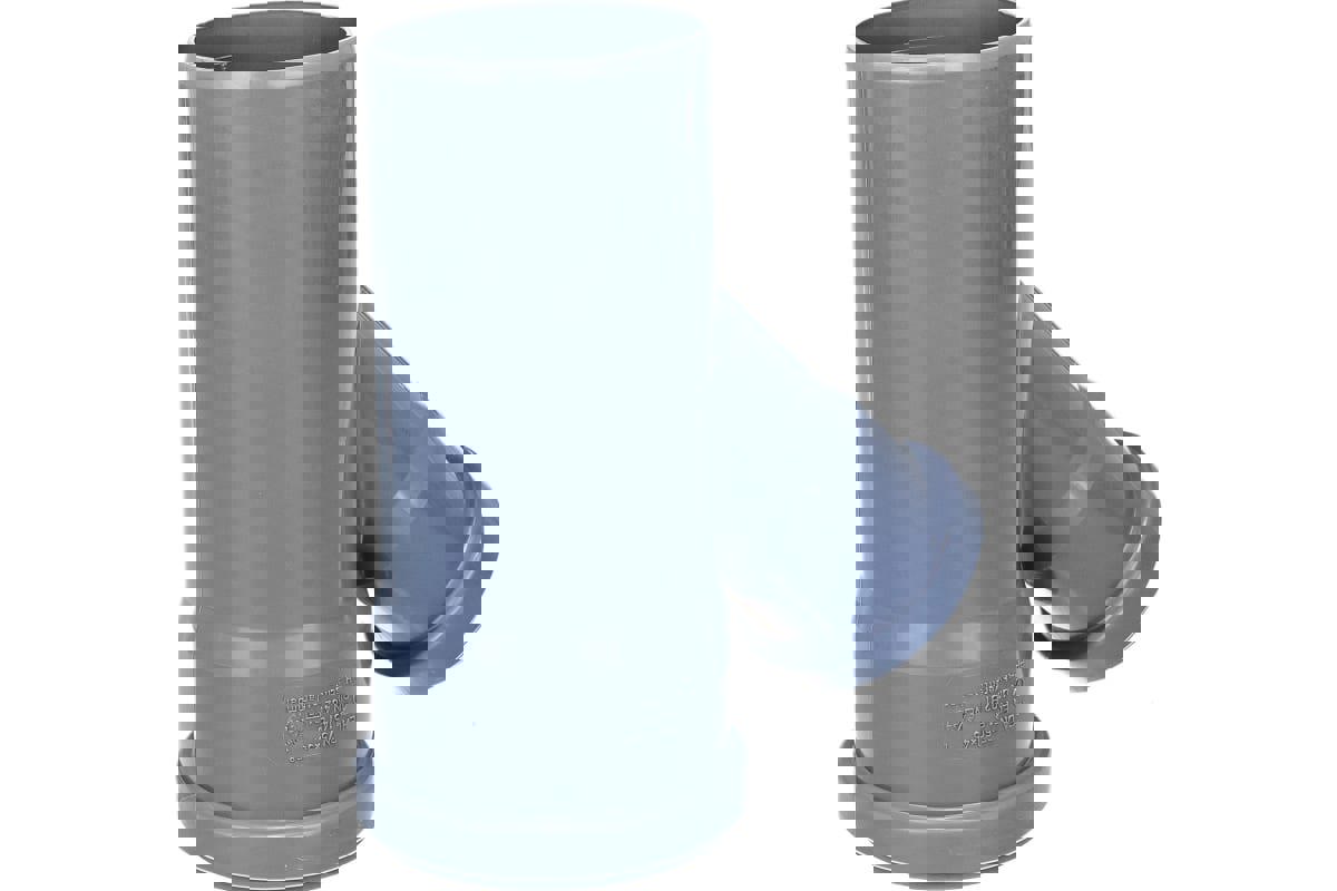 Изображение товара Тройник канализационный Ostendorf 75x50x45 из полипропилена для внутренней канализации