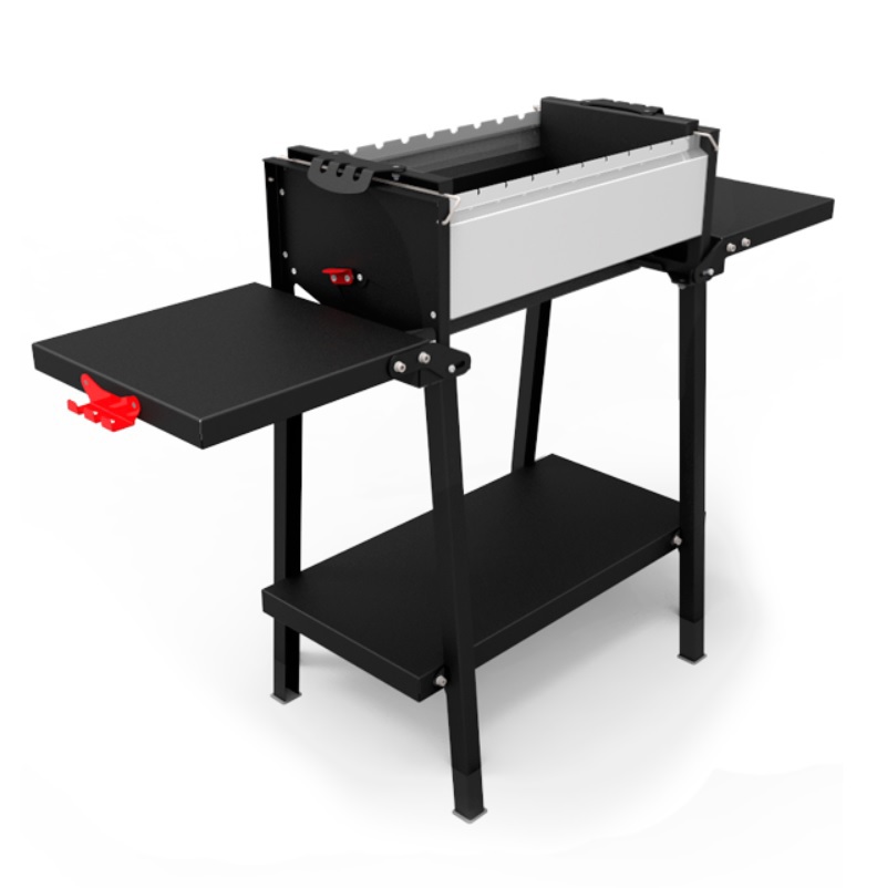 Изображение товара Мангал Крафтикс Сильвер на подставке Grillver сталь 86.50x44 см