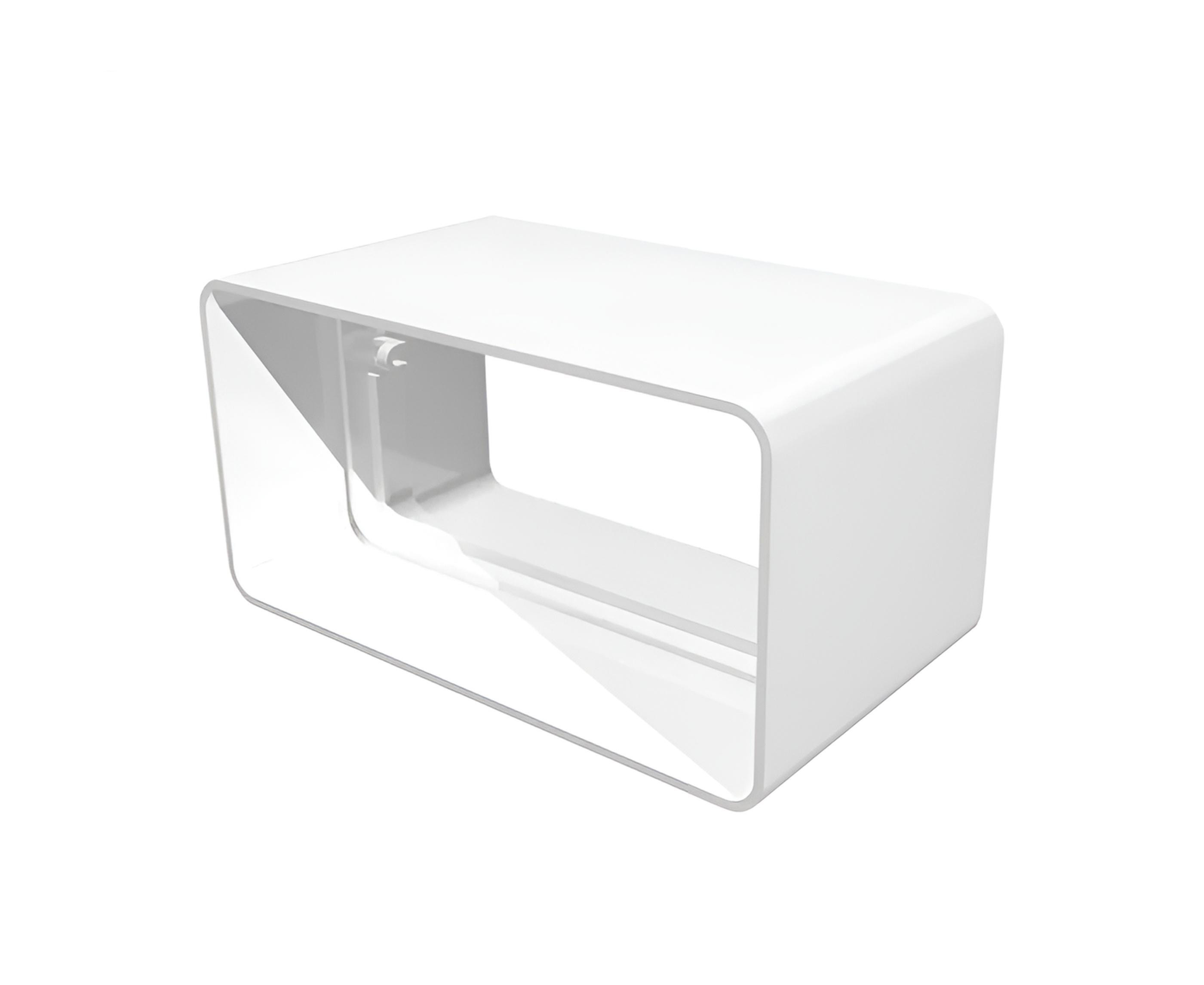 Изображение товара Соединитель плоских воздуховодов Тагис 55x110 мм из пластика белый