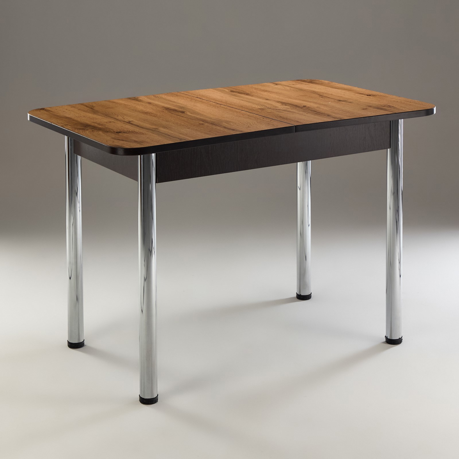 Изображение товара Стол кухонный раздвижной Клик Мебель 9538930 154x77,5 см коричневый